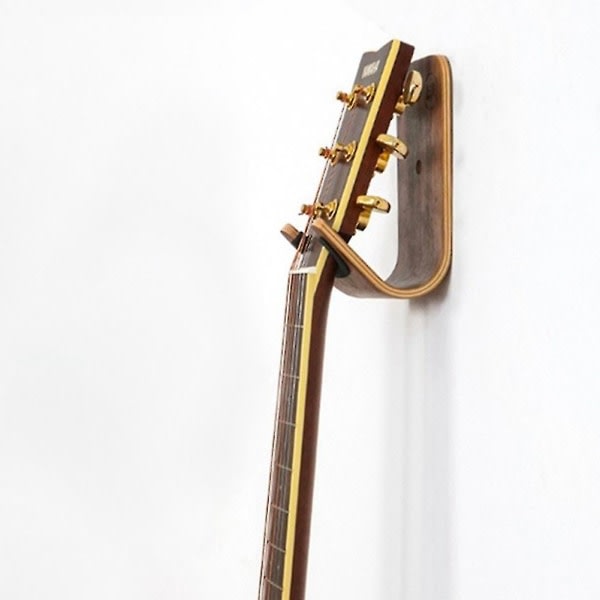 Guitar Skateboard Wall Hanger Unique Design Bent Wood Guitar Hanger Wall Mount Guitar Holder Acoust -suzuka null none โ image 4