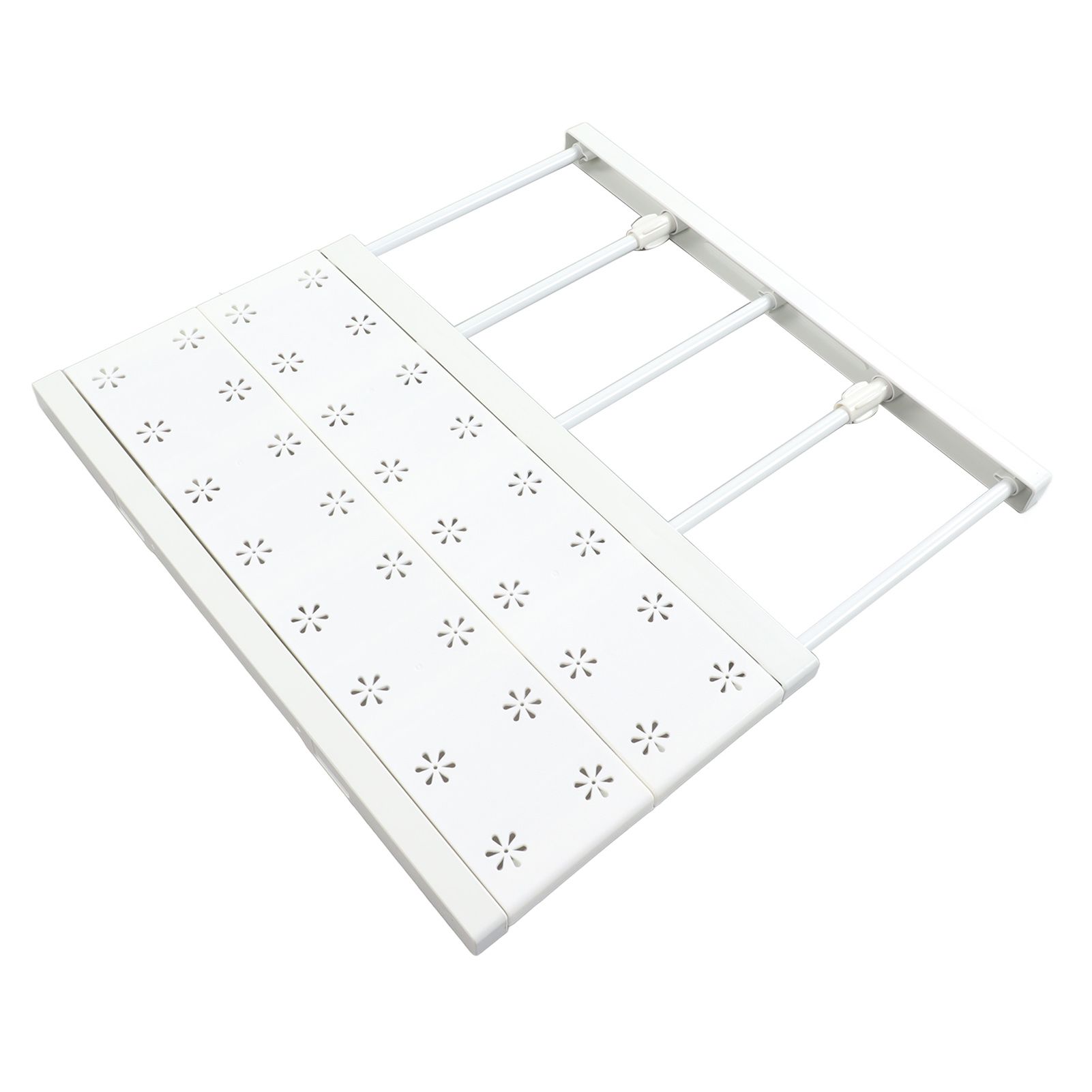 Expandable Closet Shelf Space Saving Punch Free Strong Bearing Capacity Wardrobe Clothes Dividers for Home 30‑40cm/11.8‑15.7in — image 4