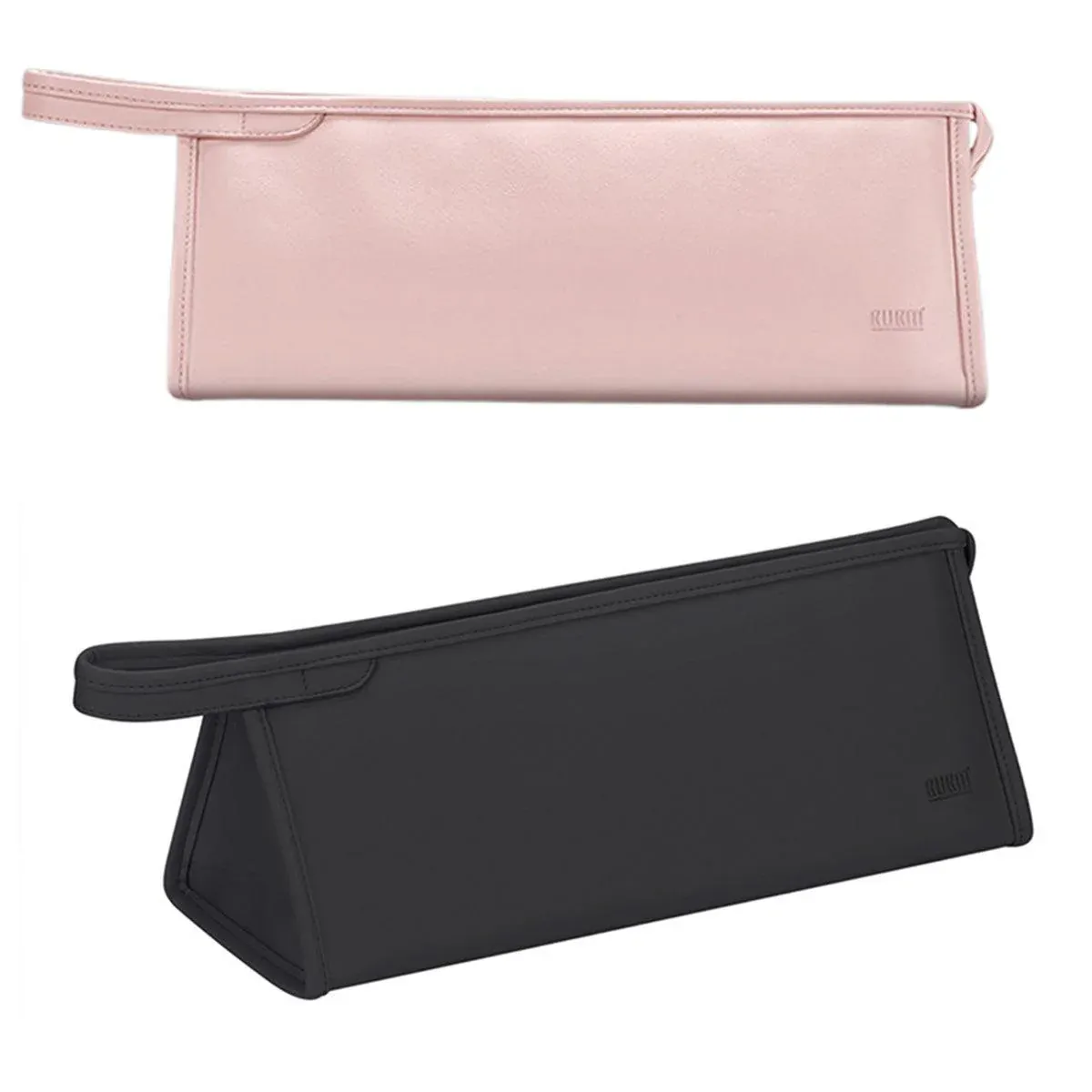 Durable 2pcs Hairdryer Hair Straightener Curler Storage Organizer Bags Set — image 2