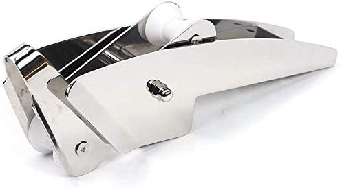 AISI 316 Stainless Steel Hinged Self-Launching Bow Anchor Roller with pivoting Dual-Roller 16.5'' for Marine Yacht Docking Accessories — image 5