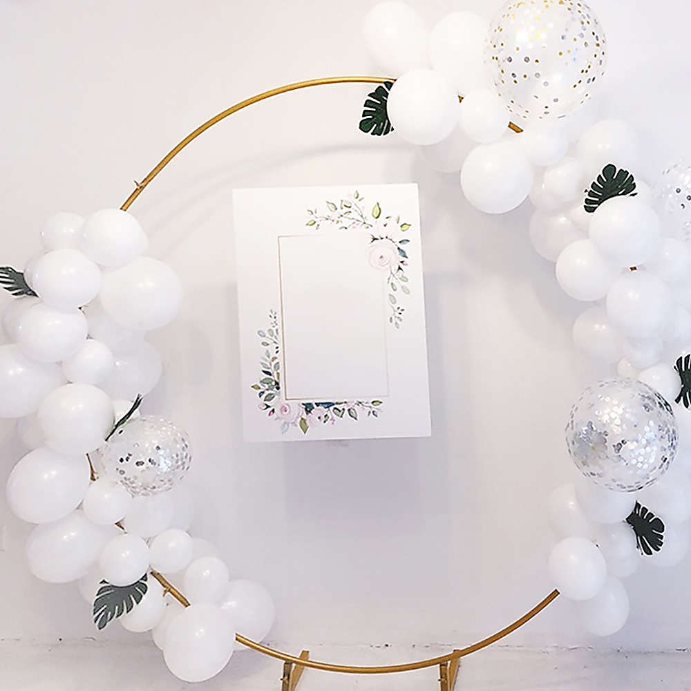 2M Wedding Hoop Round Circle Arch Backdrop Flower Display Stand Frame Background โ image 3