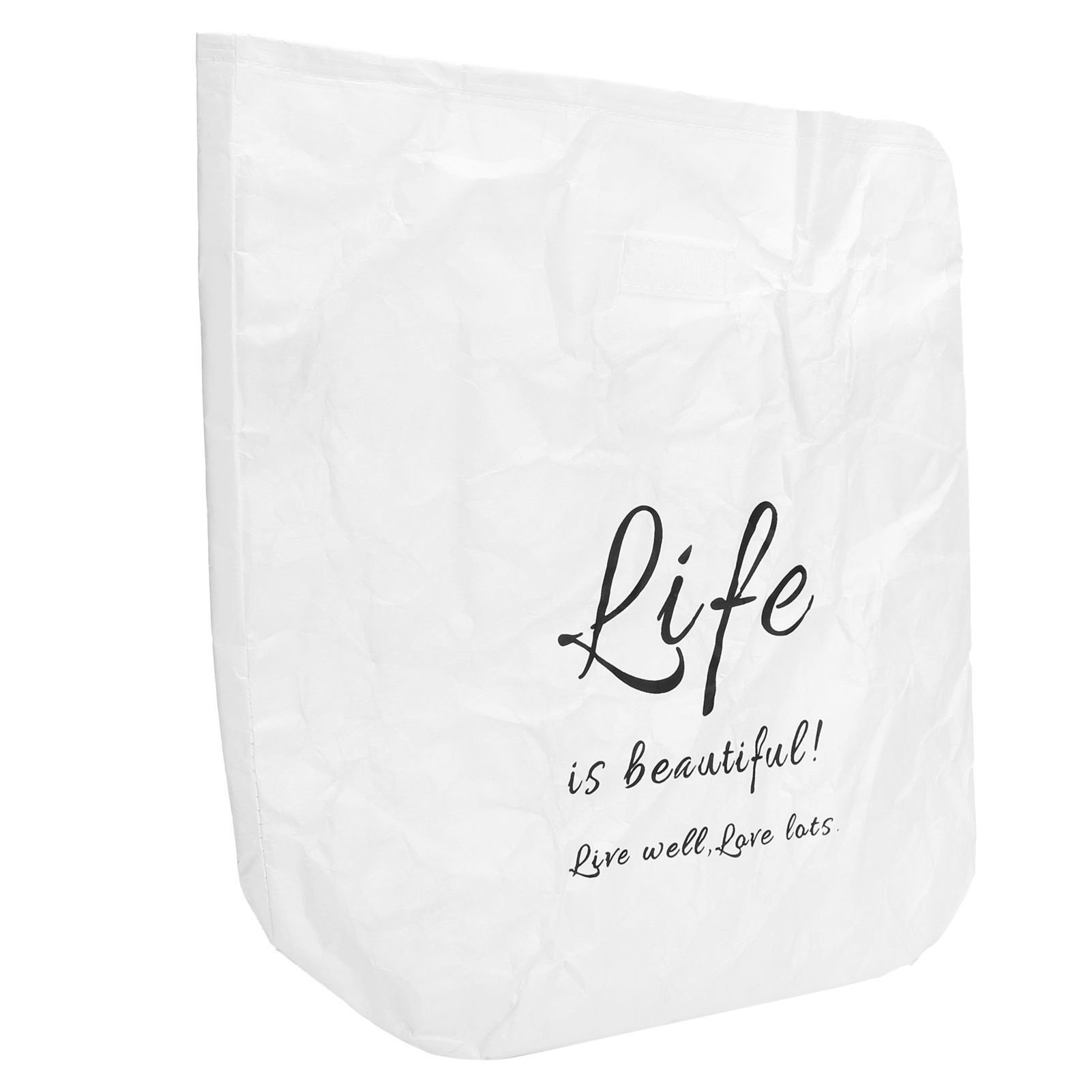 Kraft Paper Lunch Bag Aluminum Film Insulated Holder Environmental Protection Storage SuppliesWhite โ image 2