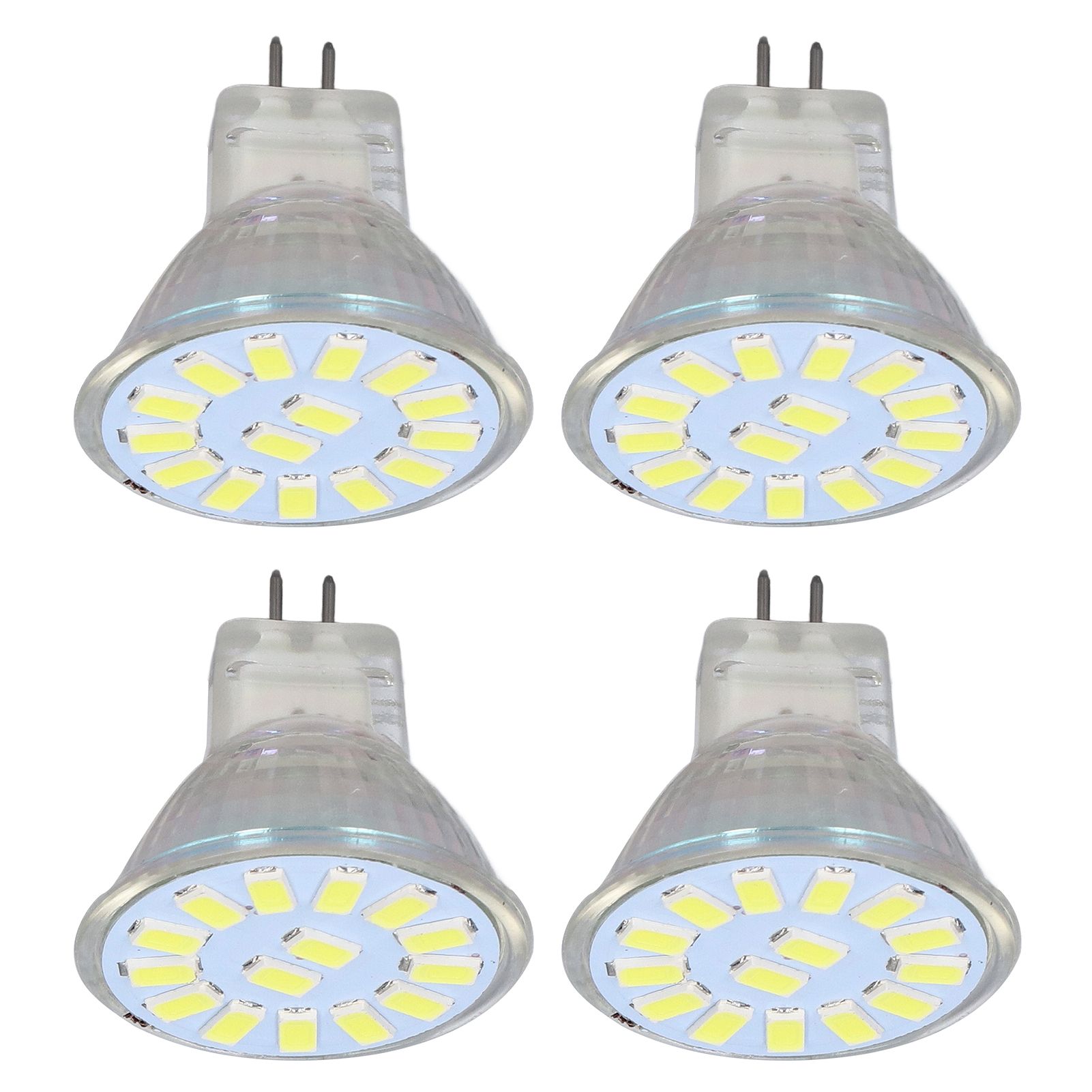 4PCS 15LED MR11 Light Bulb 5W 500LM Double Pin Base Landscape Spot Light Bulb for Living RoomCold White โ image 3