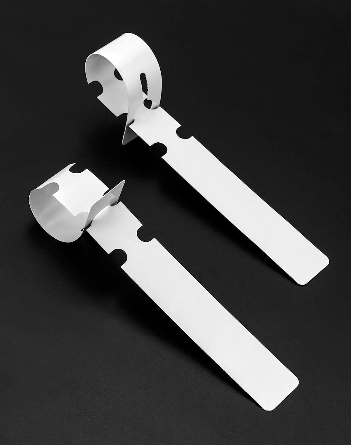 100 White Waterproof Plant Labels Garden Stakes - Durable Steeketiketten for Outdoor Use — image 2