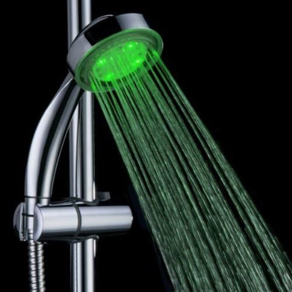 7 Colors LED Shower Head, Multicolor, Universal Fit, with strong thermal material, pressure-boosted flow, universal compatibility — image 5