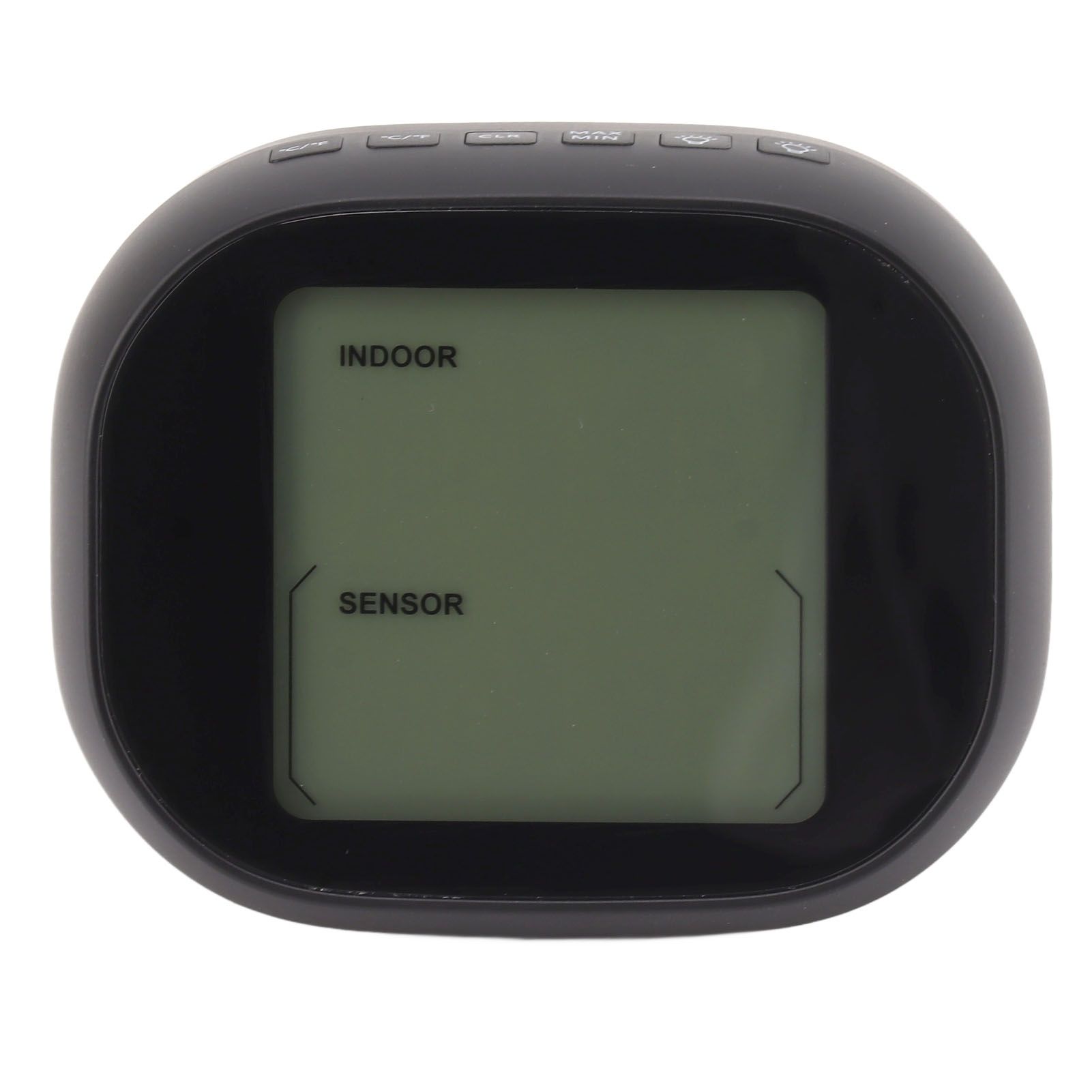Wireless Indoor Outdoor Thermometer Black Temperature Humidity Monitor Daily High and Low Large Display Room Thermometer — image 3