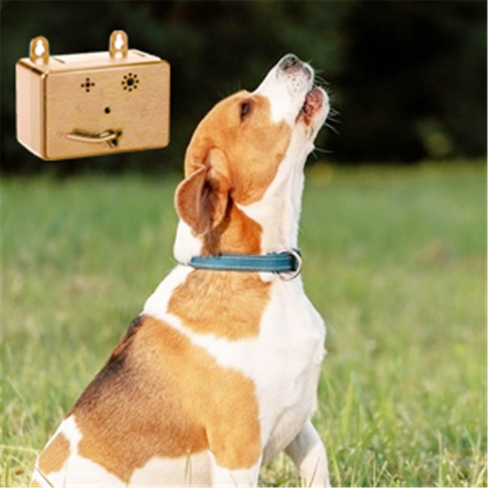 Anti Barking Device for Dogs, Sonic Bark Deterrents, 50 FT Ultrasonic Dog Barking Control Device, （Mocha Brown） — image 3