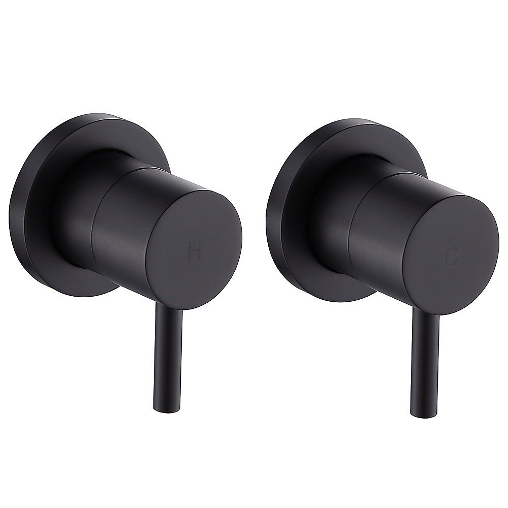 Bathroom Shower Bath Hot and Cold Mixer WATERMARK Certified in Black โ image 4