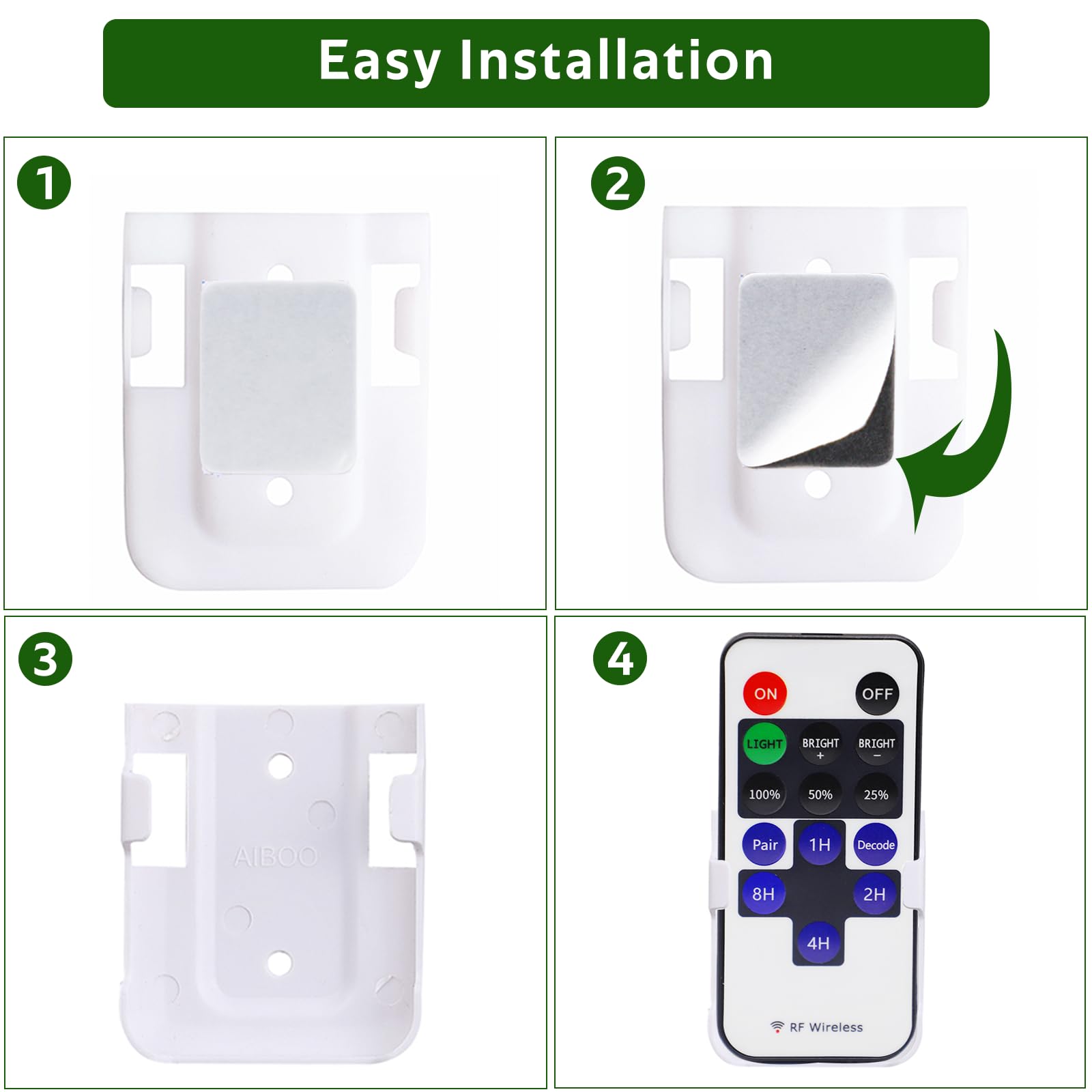 Updated Mini Remote Control for Single Color LED Strip Lights, RF Dimmer for 12V DC LED Ribbon, LED Neon Sign, Wireless Remote Control for Dimmable 3528 5050 โ image 5