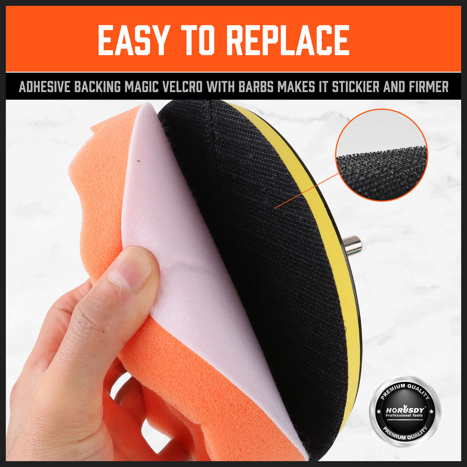 11Pcs 6" Buffing Waxing Polishing Pads Sponge Pad Set For Car Polisher Drill — image 6