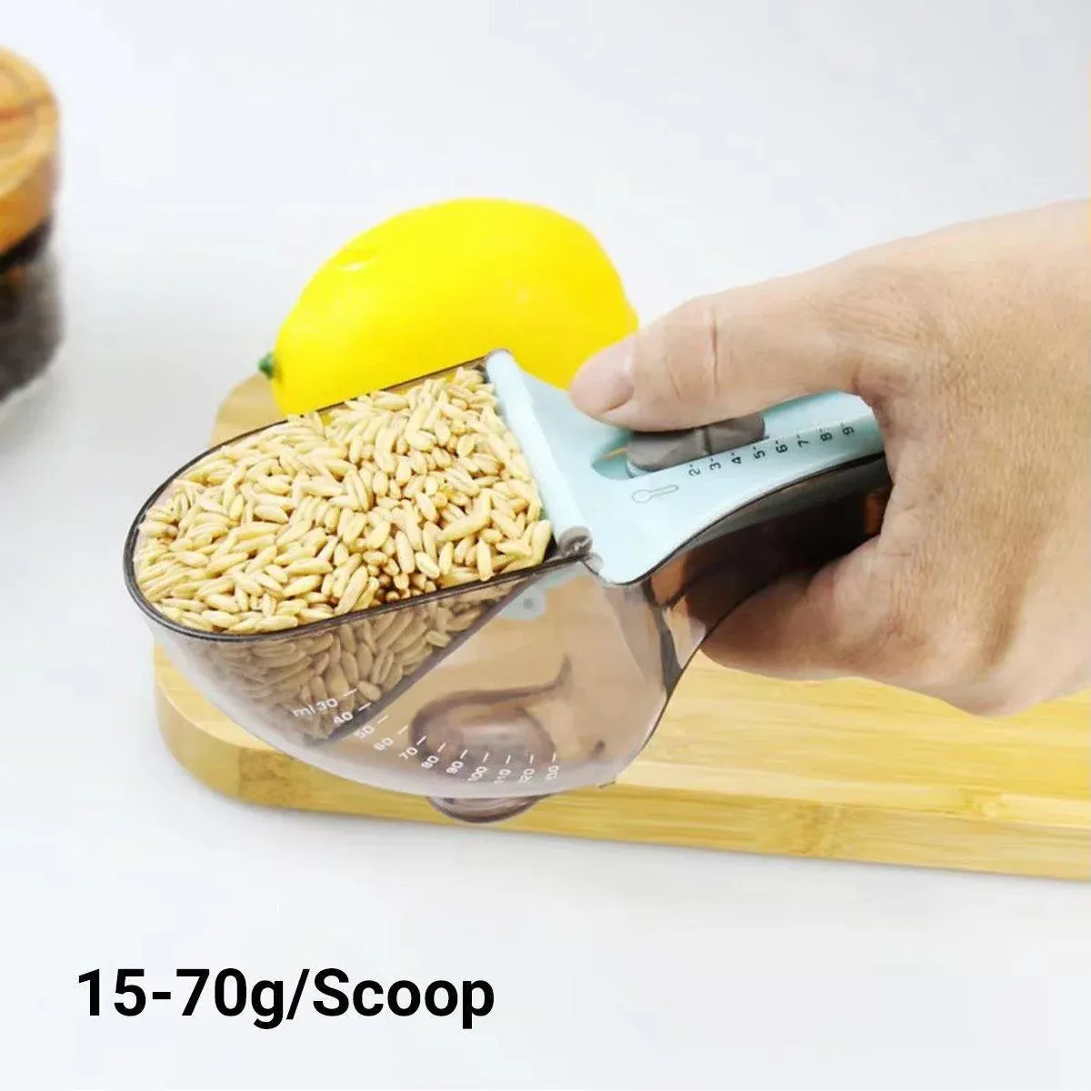 Pet Food Measuring Spoon Adjustable Cat Dog Food Shovel Pet Food Spoon Supplies — image 6