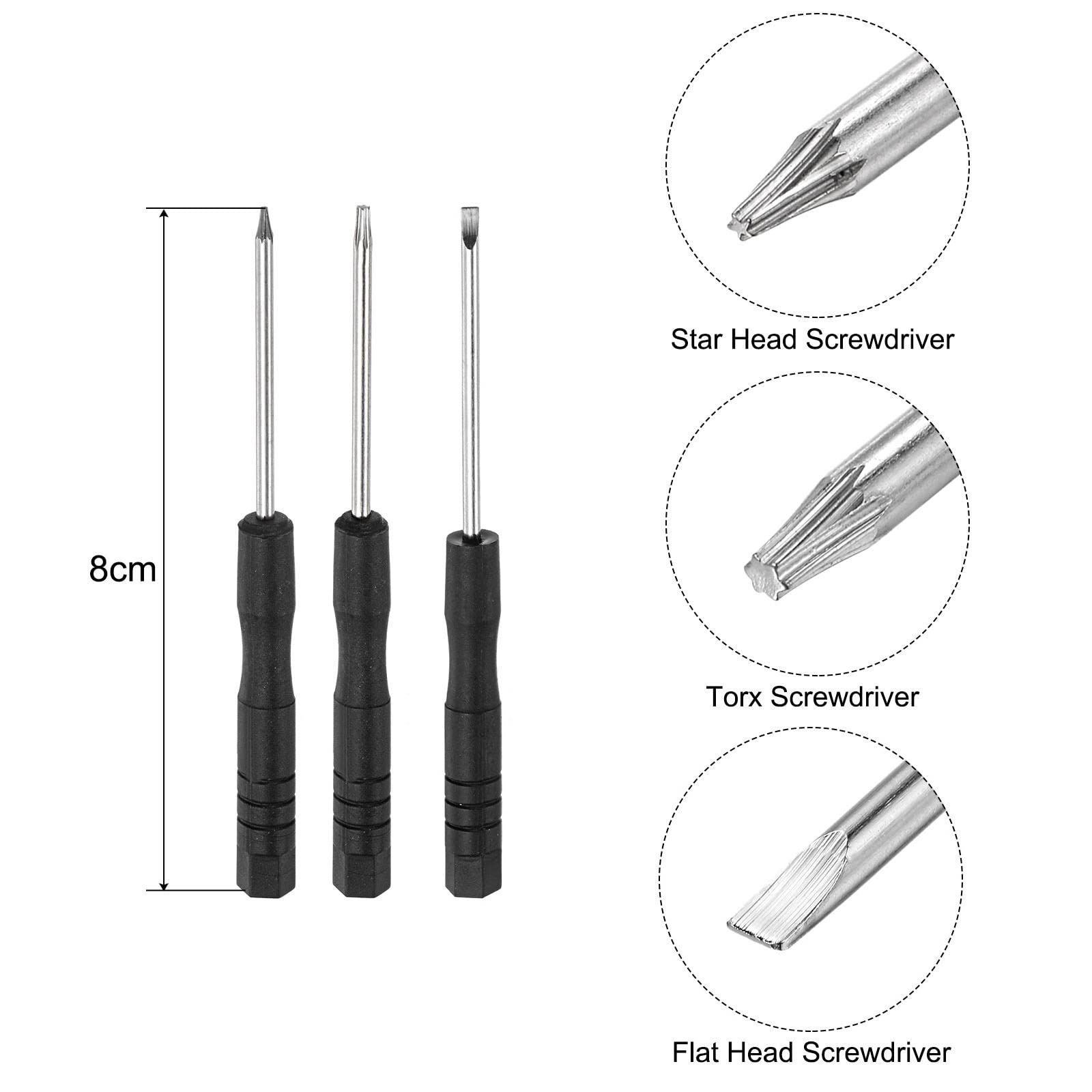 8 in 1 Electronics Repair Tool Kit with Magnetic Mini Screwdriver Opening Pry Tool for Repair Mobile, Computer, Watch, Eyeglasses — image 2