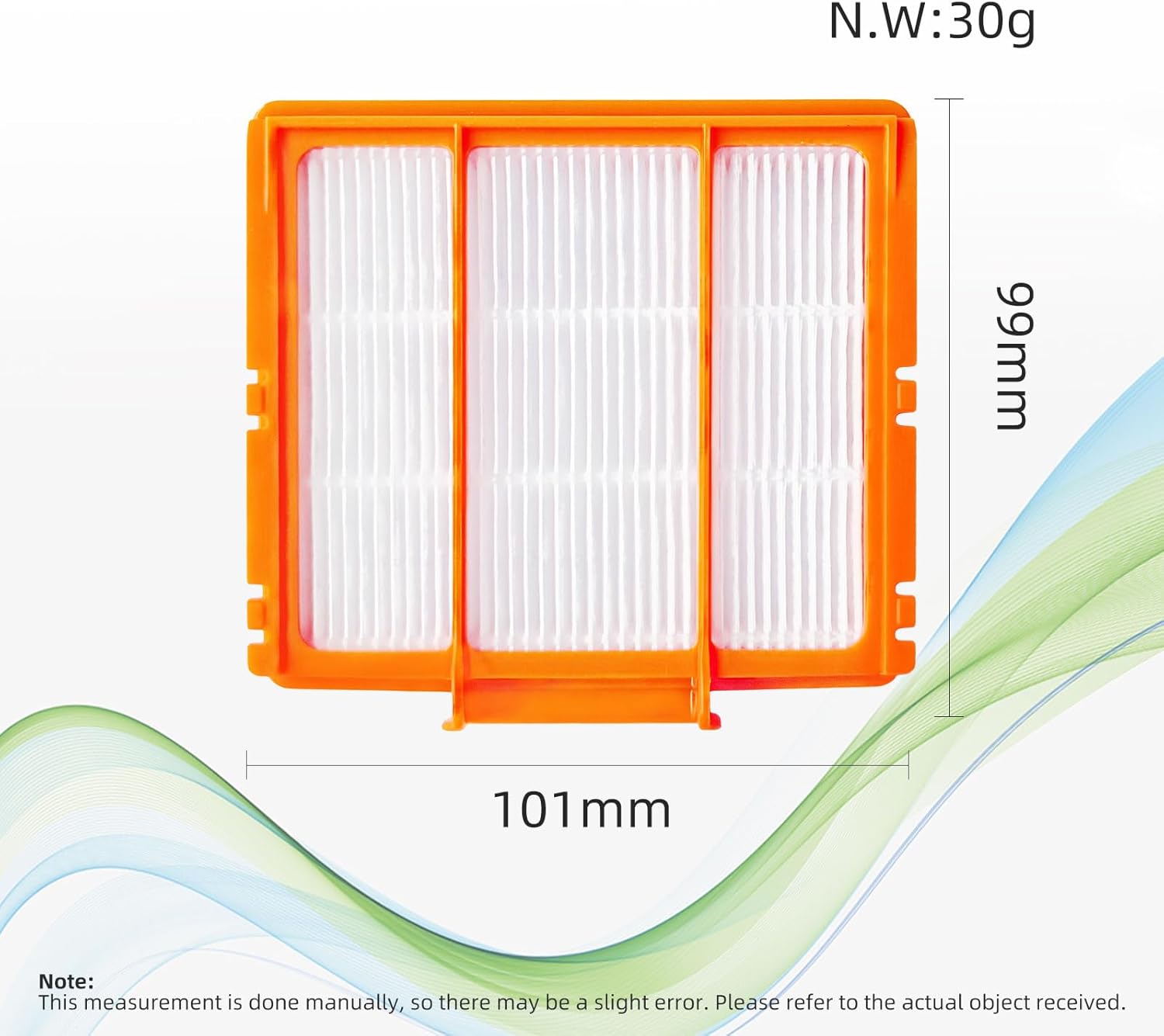6 Pcs Replacement Pre-Motor Filter Compatible for Shark AV251WAXUS AV2511AE AV2501S AV2501AE RV2610WA UR2500SR UR250BEOUS AI Ultra Vacuum Robots Saver Kit — image 4
