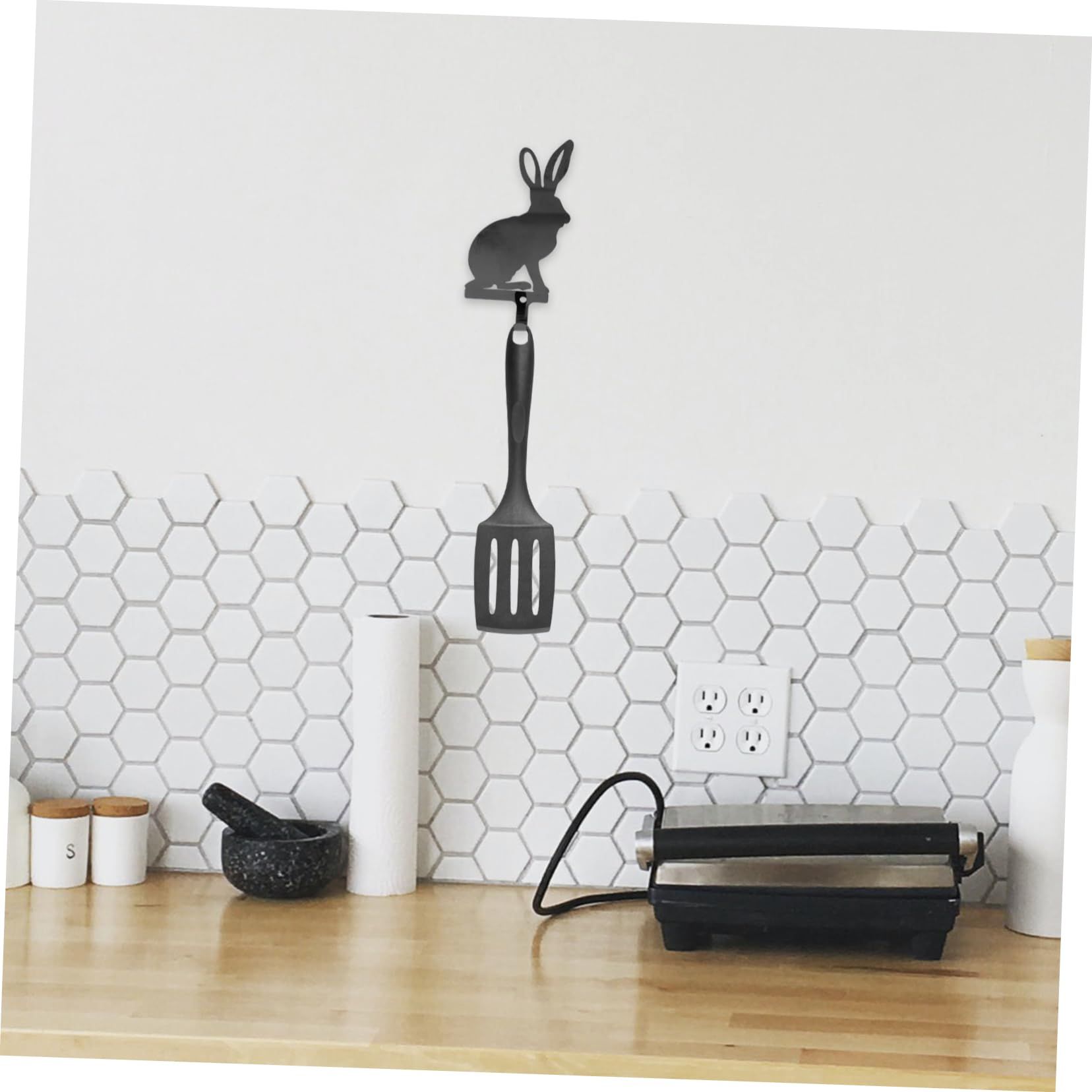 Rabbit Hook Storage Hooks Wall Mounted Clothes Hanger Towel Hooks Hat Holder Hook Coat Hanger Vintage Wall Hanger Bunny โ image 5