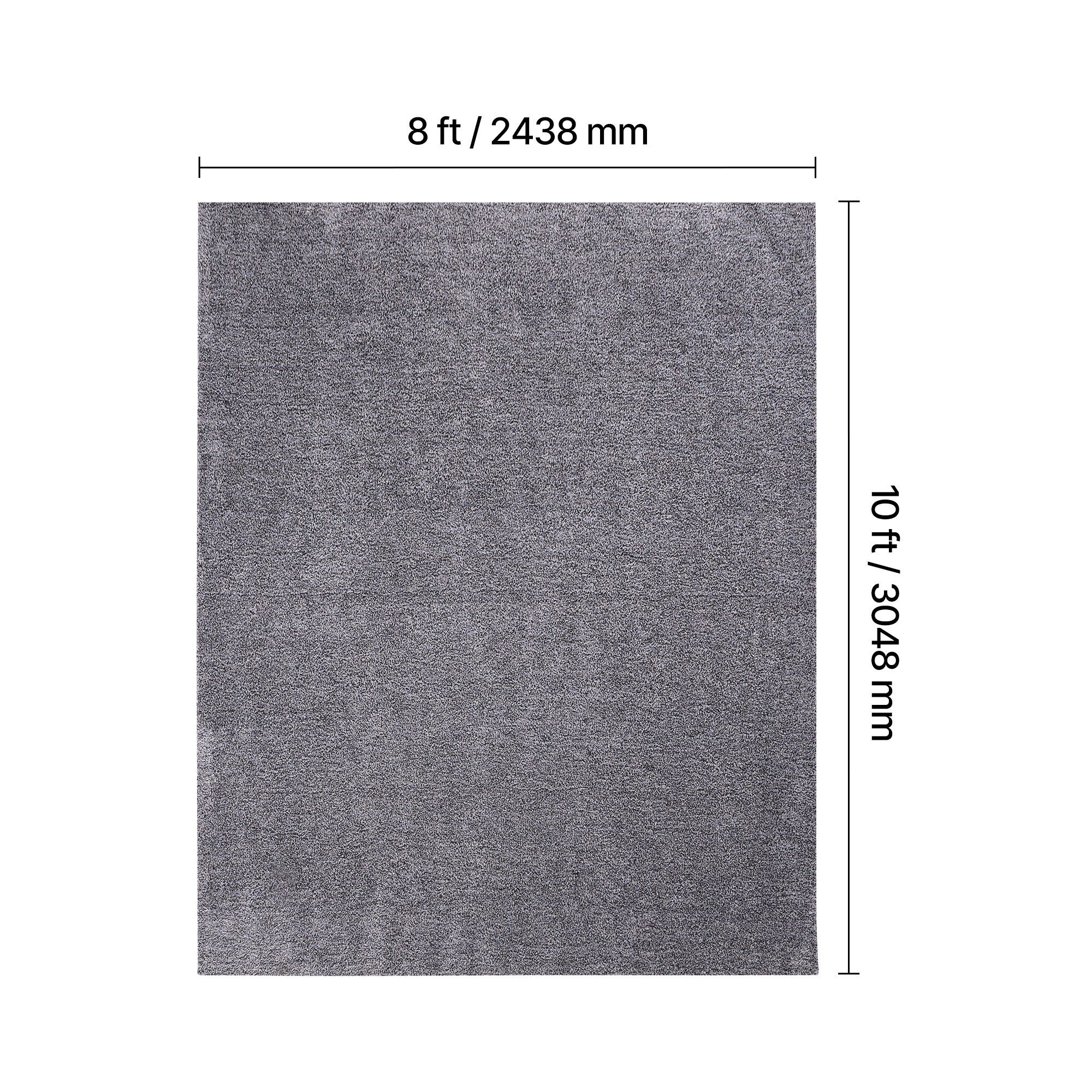 Indoor Plush Area Rugs, 2.44 × 3.05m Plush Carpet, Area Rugs Furry with Long Plushs Pile, Thick & Durable High-Pile Rug for High-Traffic Areas, Non-Shedding & — image 2