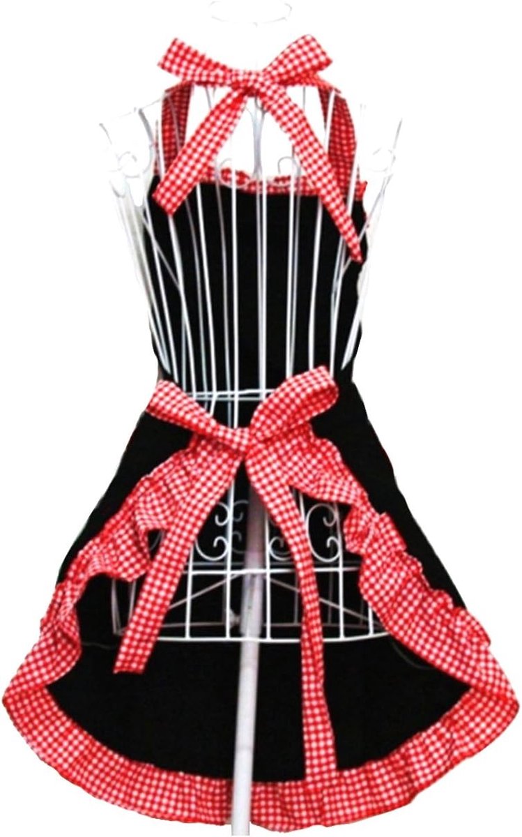 Kitchen Apron - Catering Apron - Pottery Apron - BBQ Apron - Painting Apron - Carpenter's Apron - flirty vintage aprons for womanhood girls with pockets as a — image 3
