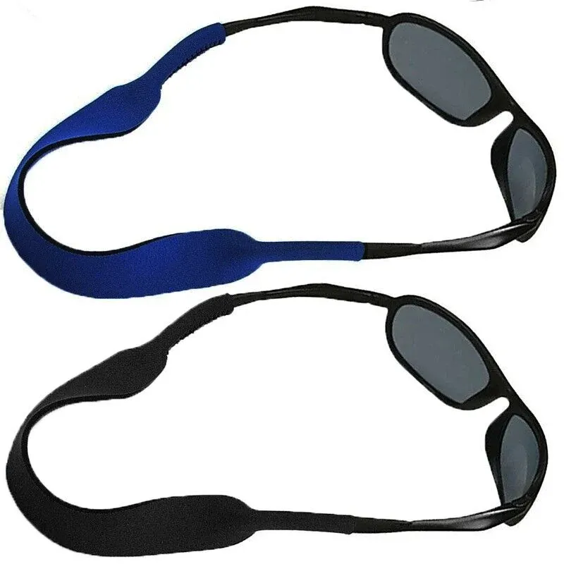 Sunglasses Strap Sports Band Glasses Neck Cord Neoprene Eyewear - Black — image 3