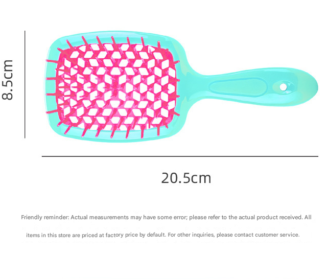 Purple 8-Piece Detangling Hair Brush Set - Vented Wet/Dry Brushes for Smooth, Knot-Free Hair โ image 5