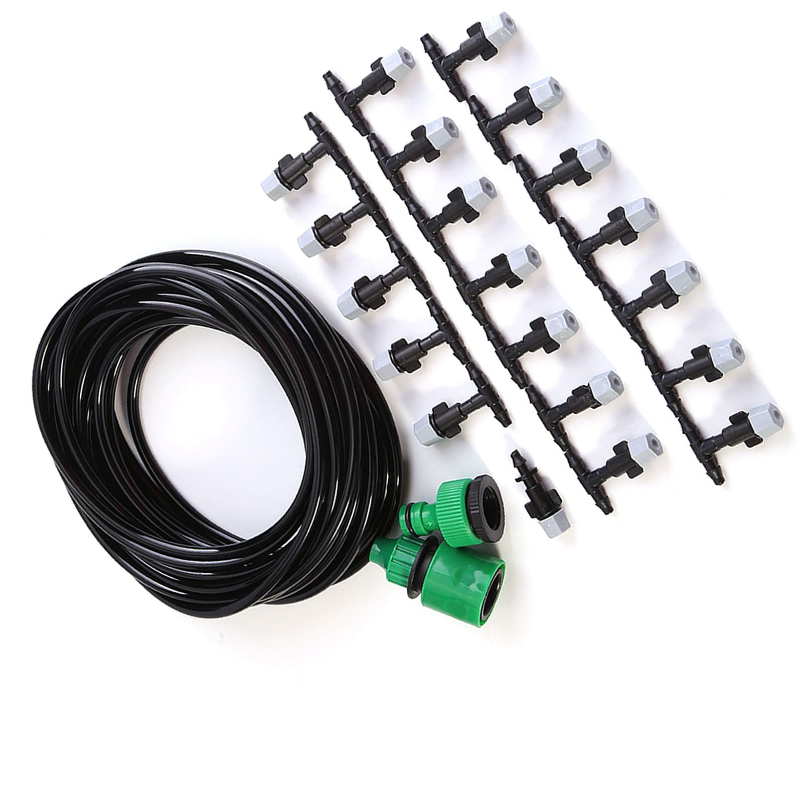 Water Misting Cooling System Hose Sprinkler Nozzle Garden Patio Micro Irrigation Set 10M โ image 2