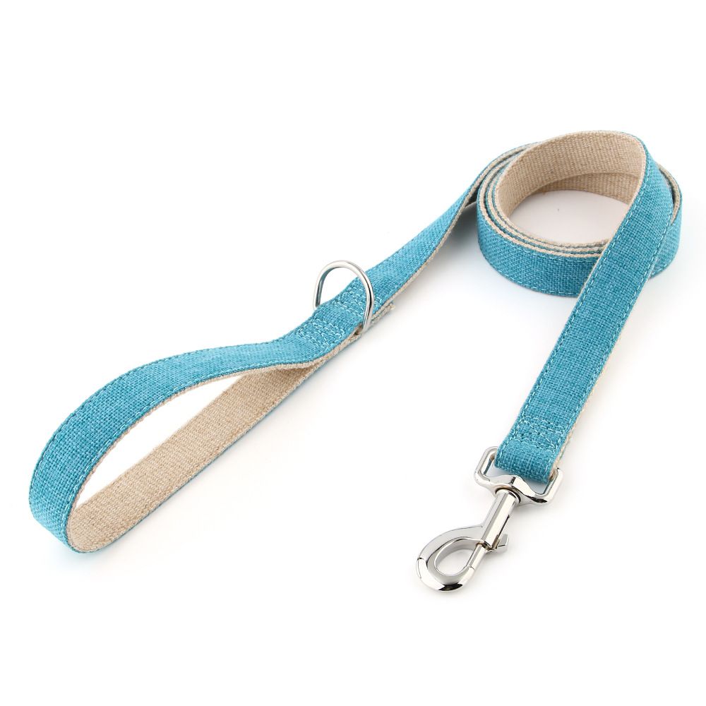 Adjustable Durable Soft Classic for Medium Dogs, Female/Male Pet Gift/Puppy dog leash(peacock blue 152CM*2.5CM)