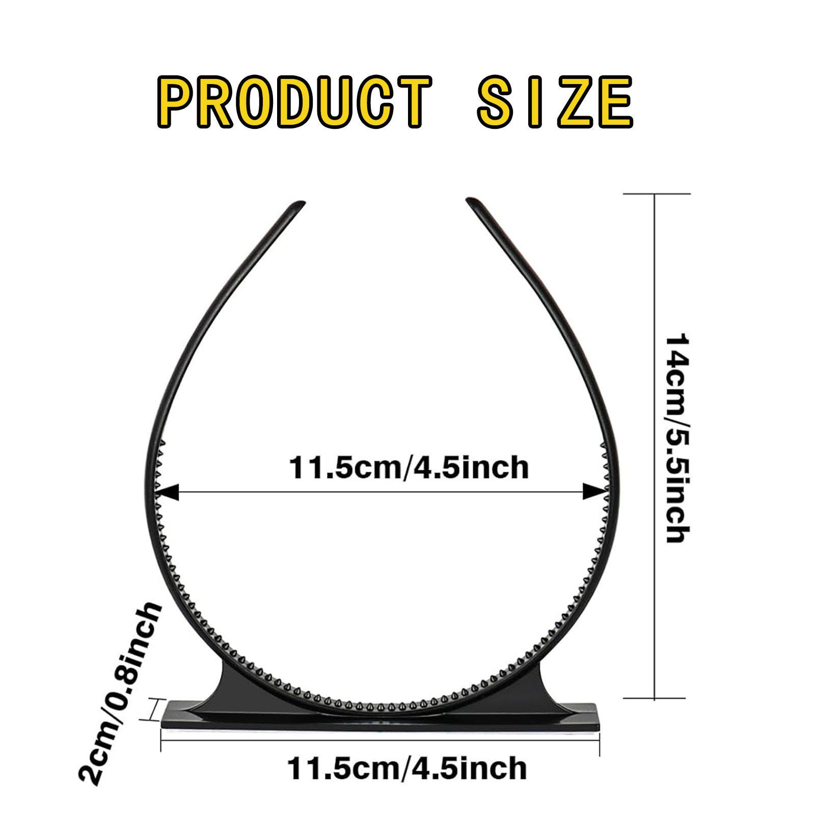 2 Pack Graduation Cap Headband, Grad Cap Headband Insert Secures Your Graduation Cap and Hairstyle Hat accessories โ image 2