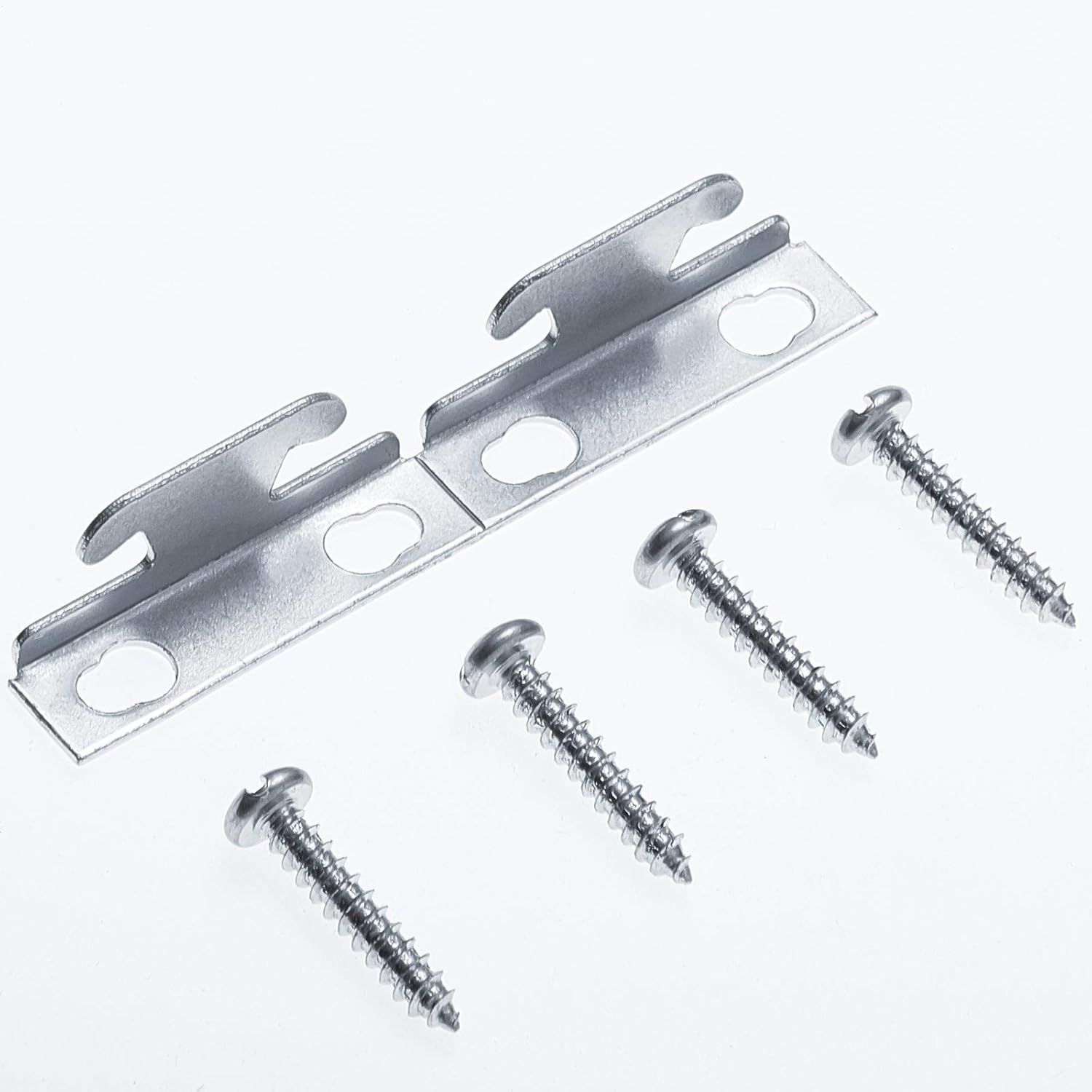 Curtain Rod Brackets & Hooks Accessories - Adjustable Sets with Screws & Support Hangers or Home & Kitchen (10 Sets) — image 5
