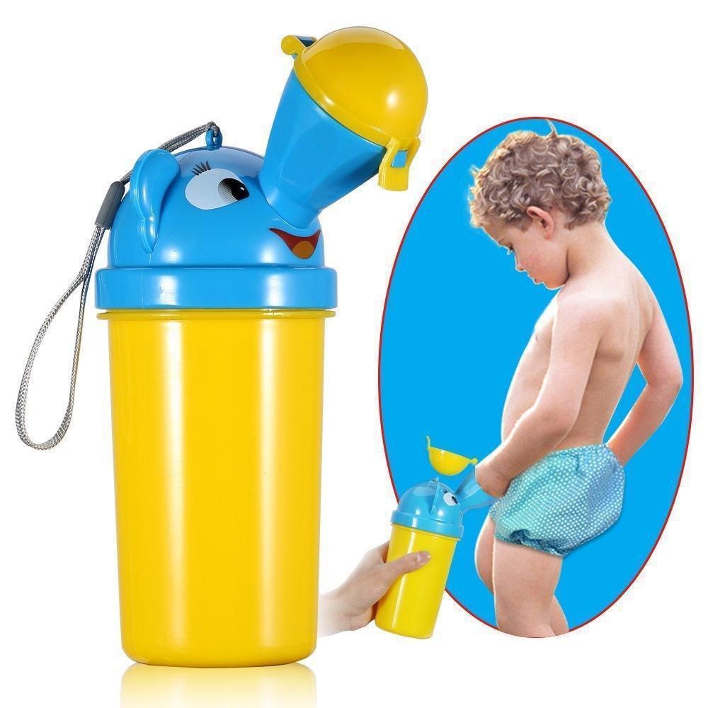 Portable Baby Child Potty Urinal Emergency Toilet for Camping Car Travel and Kid Potty Pee Training (boy) — image 5