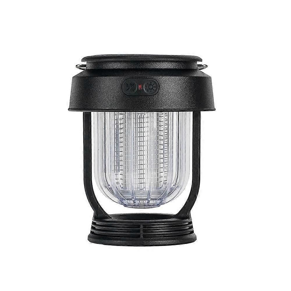 Outdoor Waterproof Lighting Portable Mosquito Killer Lamp - Black