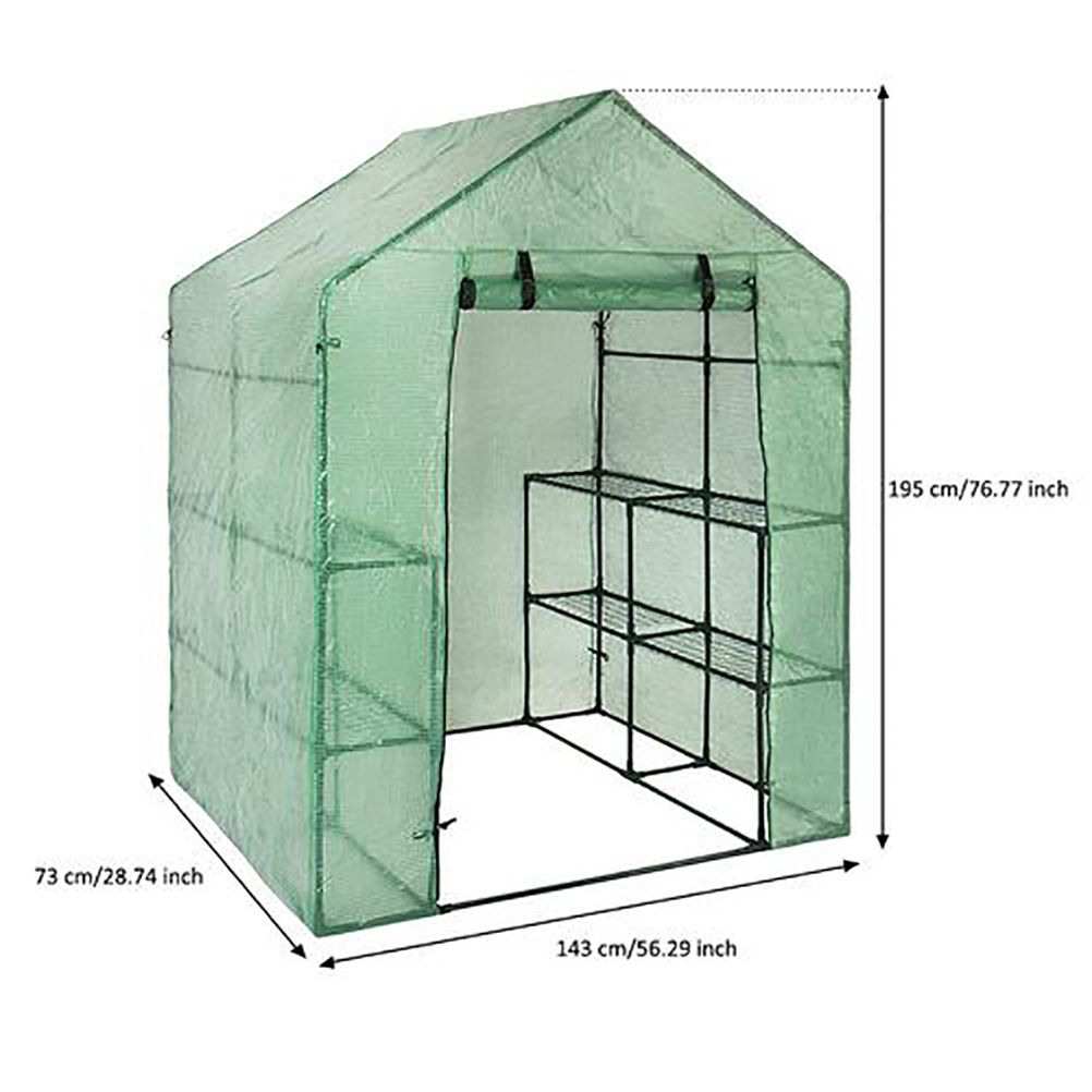 Portable PVC Garden Greenhouse Cover Outdoor Mini Walk In Greenhouse โ image 2