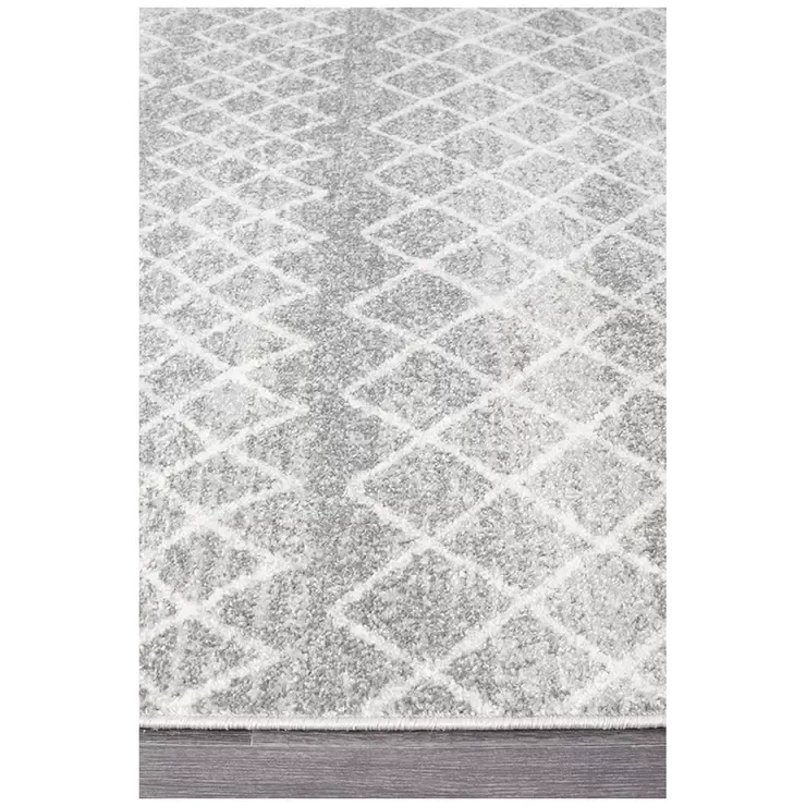 Silver Oasis Rug 230 x 160cm - Bohemian Tribal Design, Easy to Clean Polypropylene โ image 3