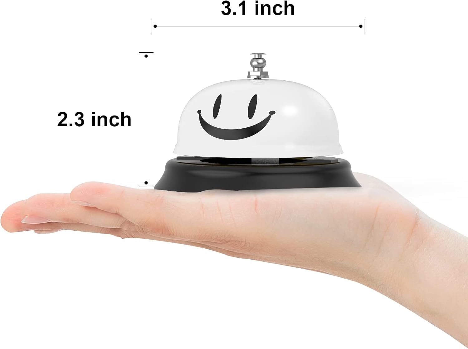 Call Bell, Service Bell Dinner Desk Bell for The Porter Kitchen Restaurant Bar Hotel Schools — image 4