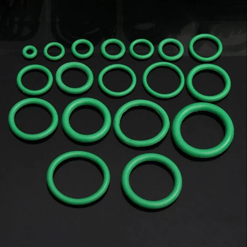 270 Pcs Air Conditioning O Ring Assortment Kit Green Air Con 18 Sizes Oring Gas โ image 3