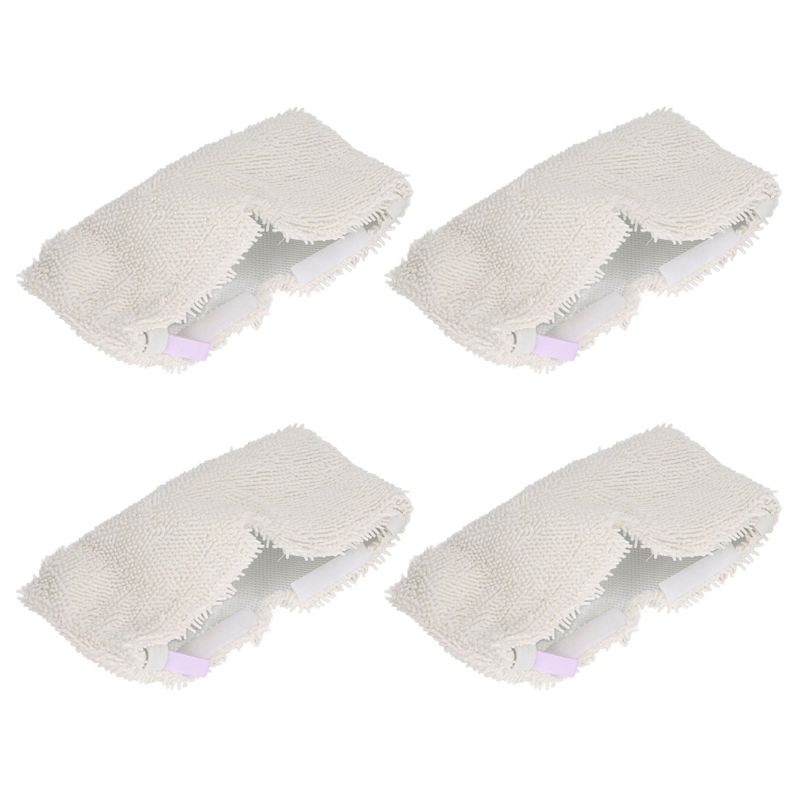4Pcs Microfiber Mop Pads Replacement Steaming Mop Pads for Shark S3901 S3500 S3501 โ image 2