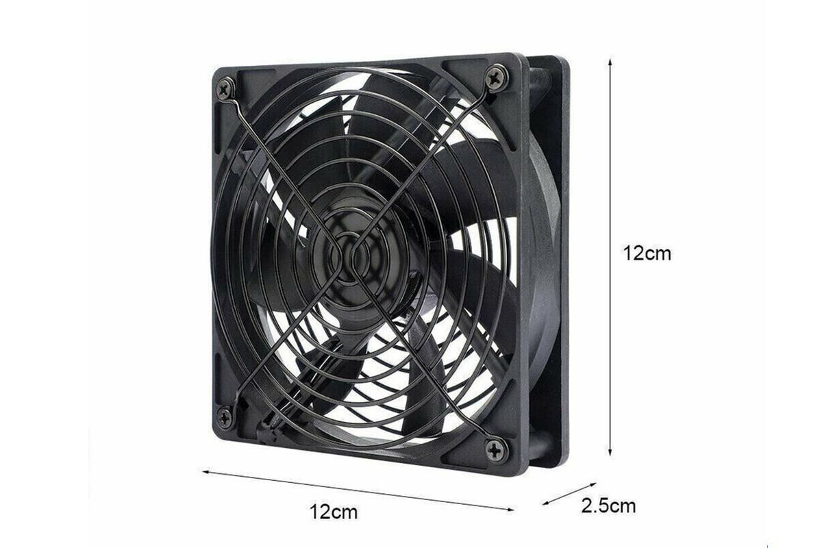 USB Cooling Fan with Speed Controller for Computer Case PC CPU Case DC 5V Office Use โ image 4