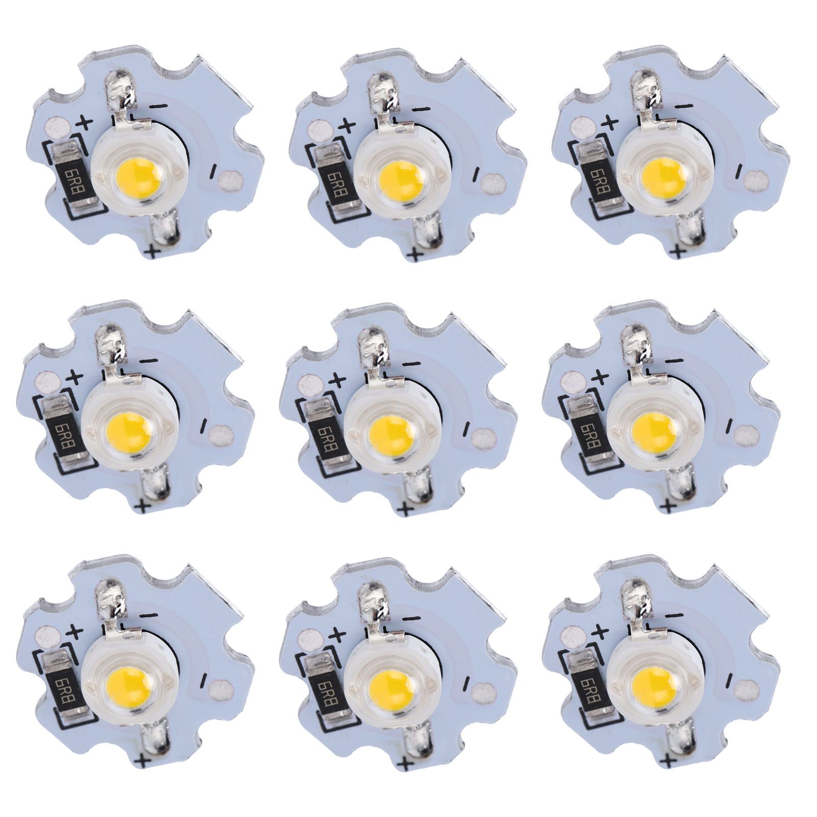 25Pcs 5V LED Chips 200LM 1W High Power LED Lamp Beads for DIY Lighting FixturesWarm White 3000‑3200K — image 3