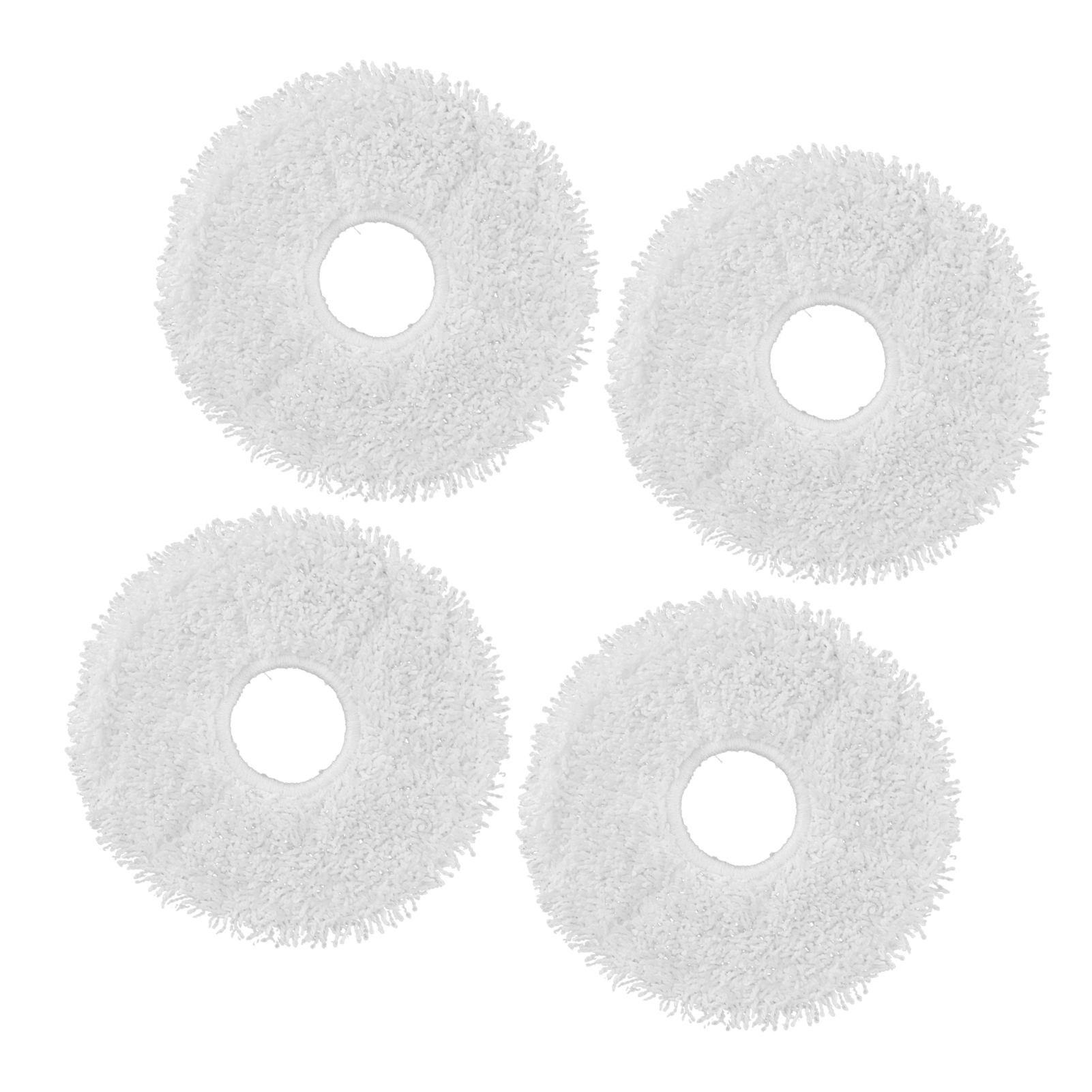 4pcs Sweeper Mop Pad Fiber Cleaning Mop Cloth Replacement for DEEBOT X1 Sweeping Robot โ image 6