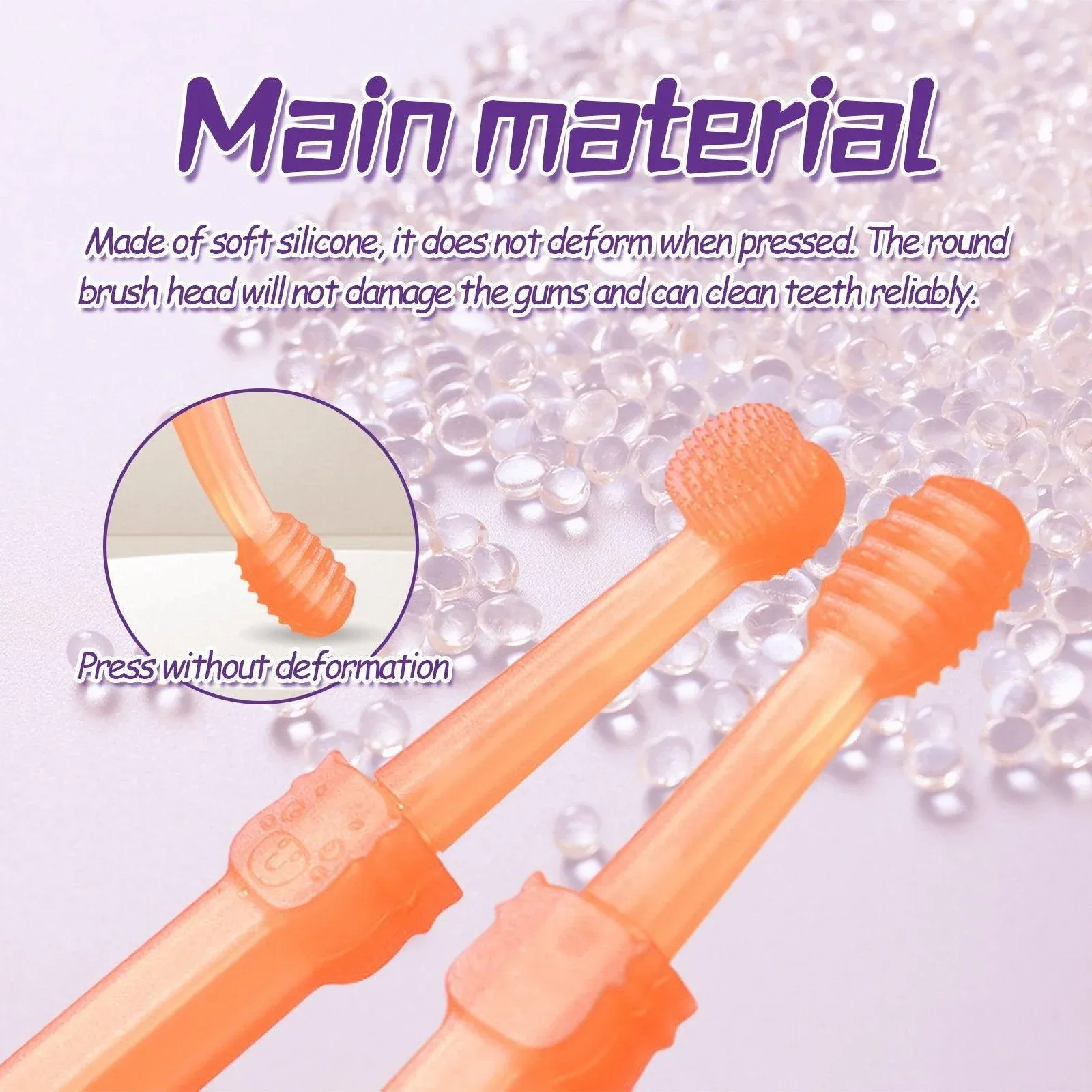 Pet Tongue Brush and Toothbrush Set for Oral Cleaning Dental Health Care for Pet — image 5