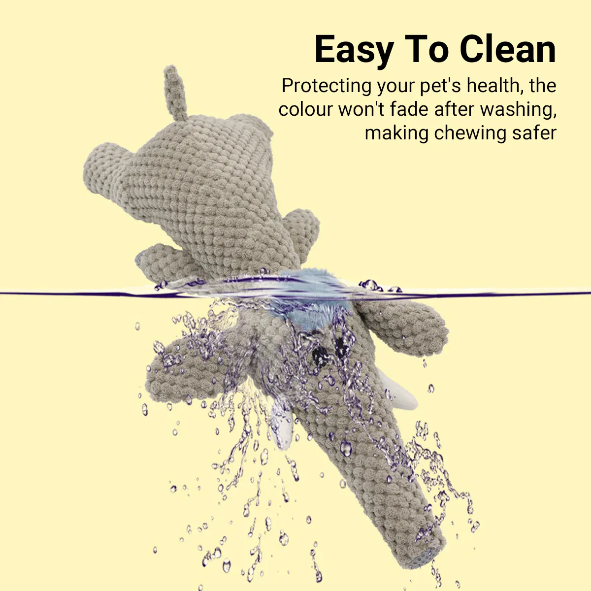Pet Plush Corn Fleece Squeaky Toy Chew Teeth Cleaning For Dogs Puppies Safe Soft - Green — image 6