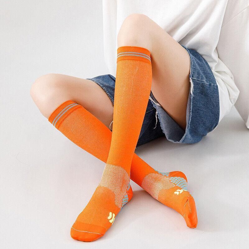 Compression Socks Miracle Copper Anti Fatigue Unisex Travel DVT Comfort L/XL - 1Pair Black โ image 6
