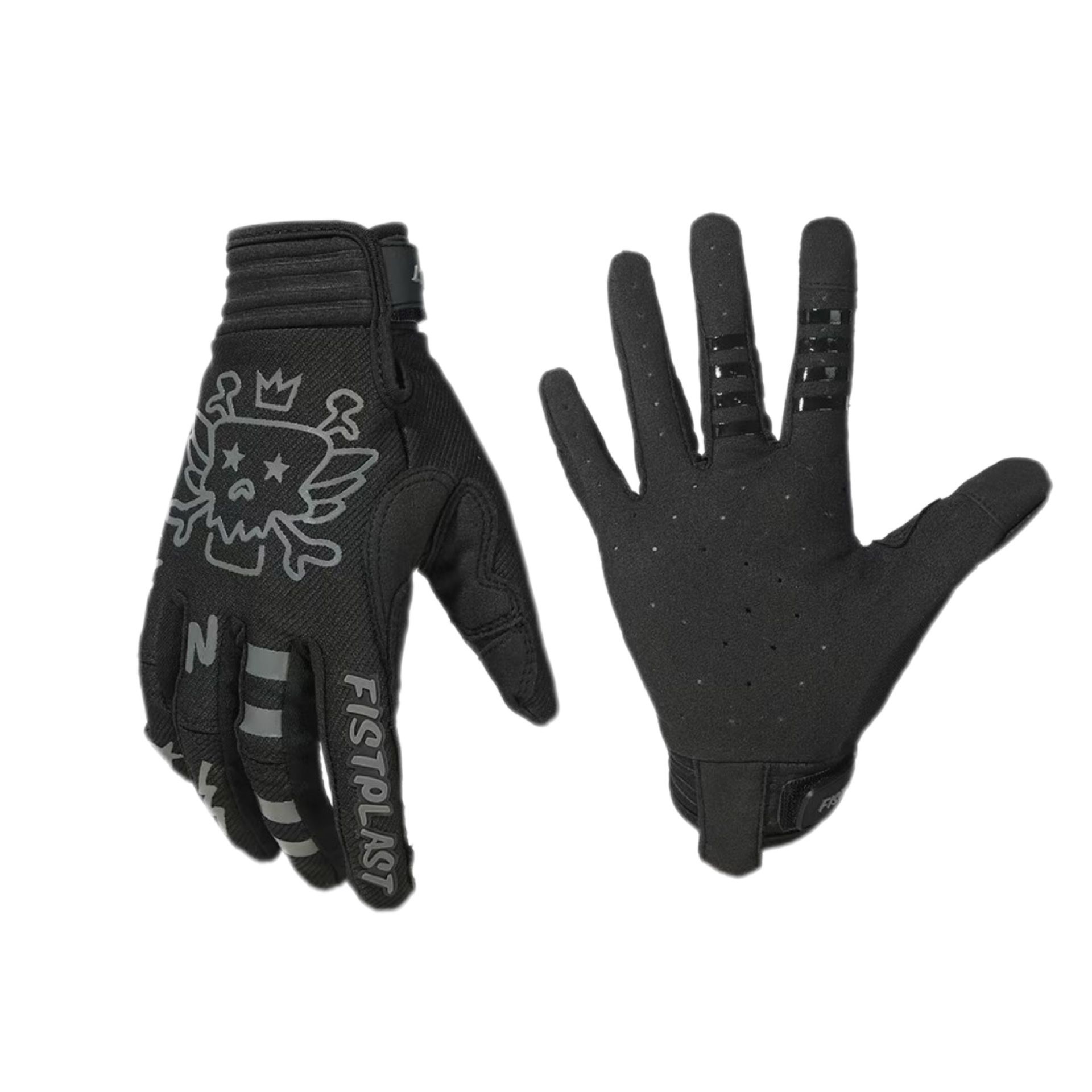 fistplast Motorcycle Gloves Full Finger Breathable. Grey L