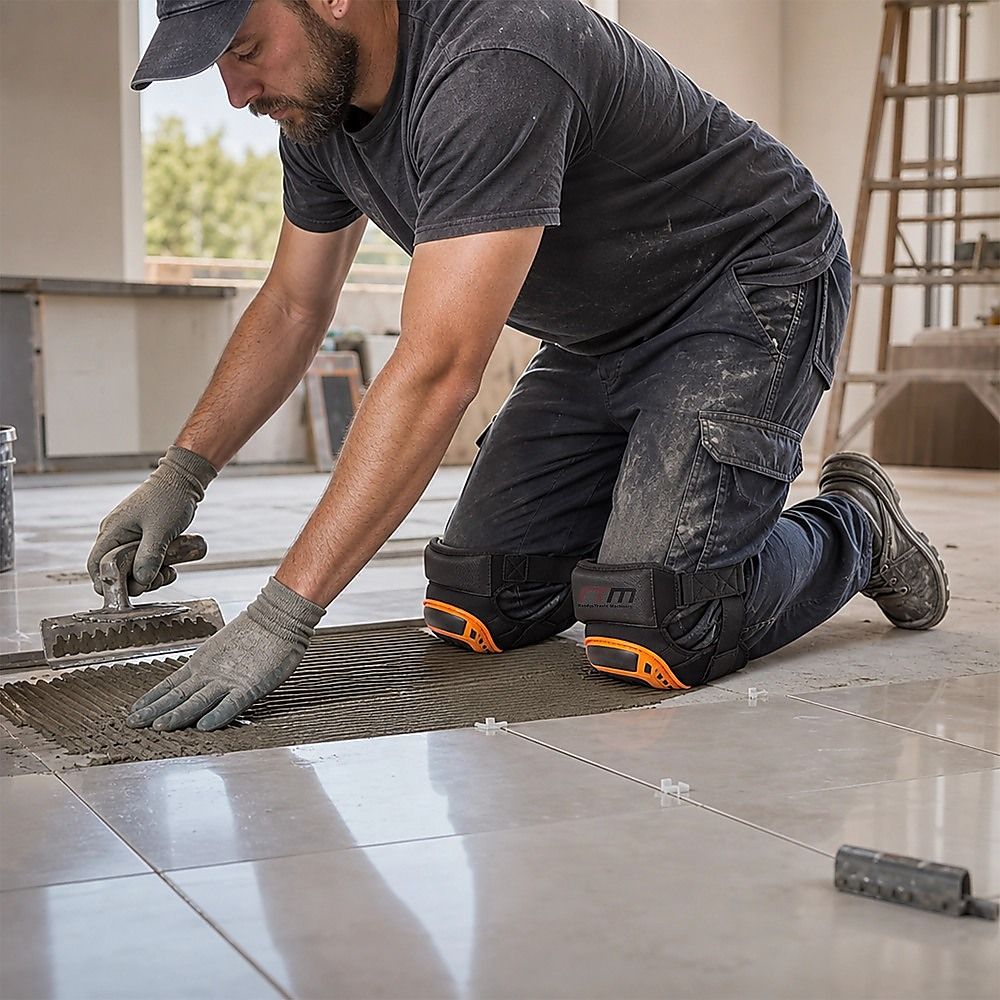 Knee Pads for Work, Construction, Gardening, Flooring and Carpentry — image 5