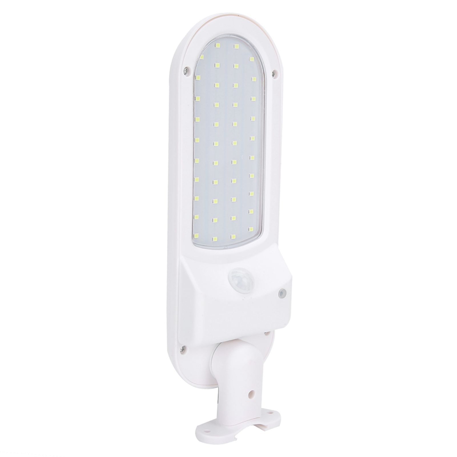 Outdoor LED Solar Light Garden Human Body Induction Wall Lamp IP65 Waterproof White — image 4