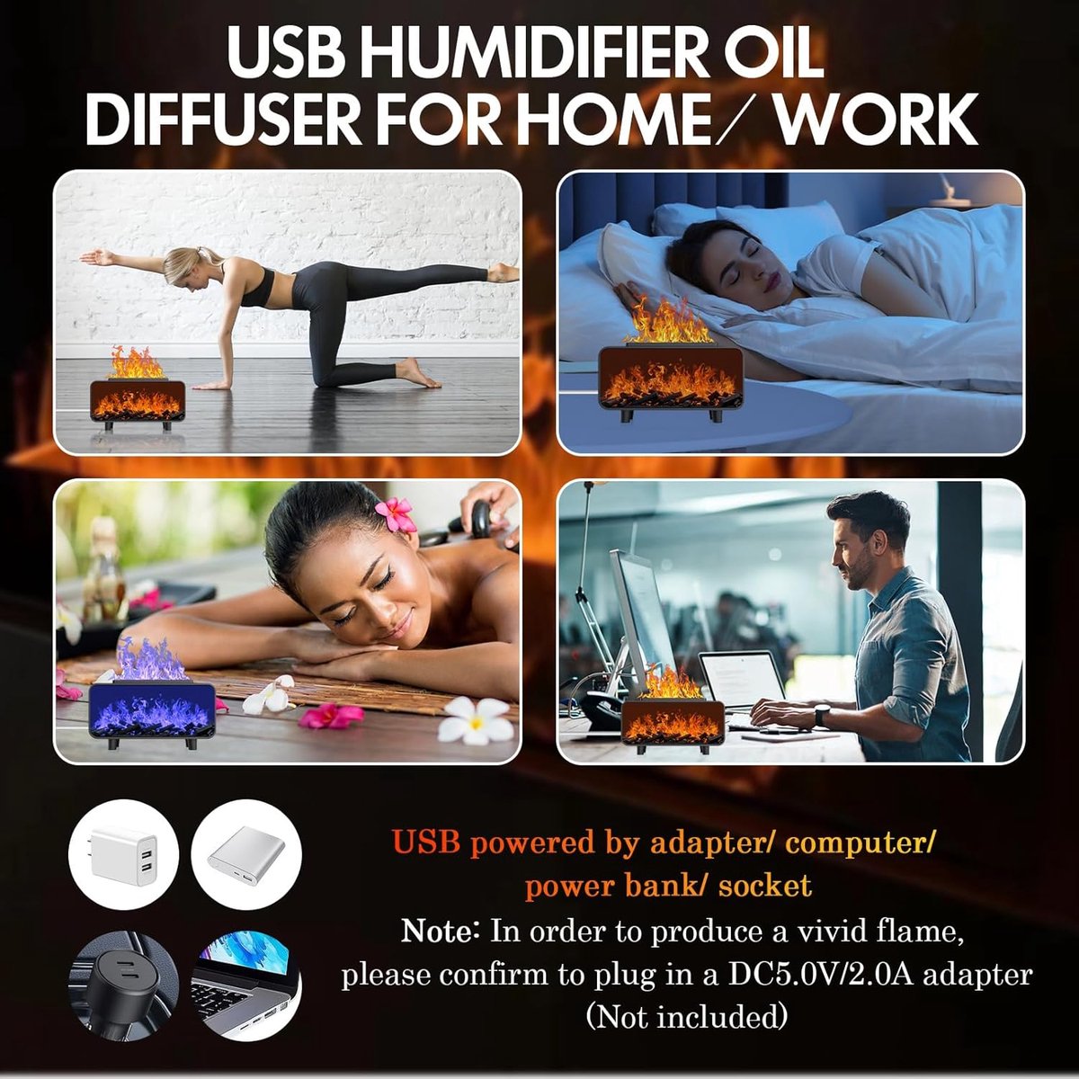 Snow House 3-in-1 Humidifier - Aromatherapy - Bedroom - Automatic Fragrance Diffuser - Mood Lighting - 7 Colors - Halloween Decoration - Christmas Gifts - For — image 6
