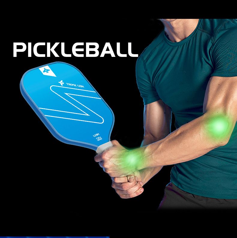 Green Gradient Pickleball Paddle Set - Fiberglass Paddles with PP Honeycomb Core, 2 Paddles 4 Balls & Carry Bag โ image 6