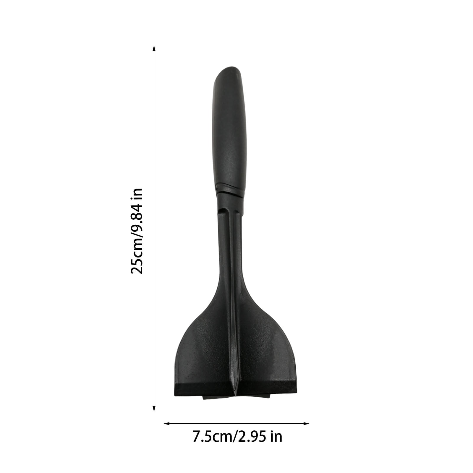 Manual Hamburger Meat Chopper Stirrer - Long Handle Chopper for Mixing Cutting, Egg Salad, Mashed Potato Red, Heat Resistant Meat Masher for Ground Beef β image 3