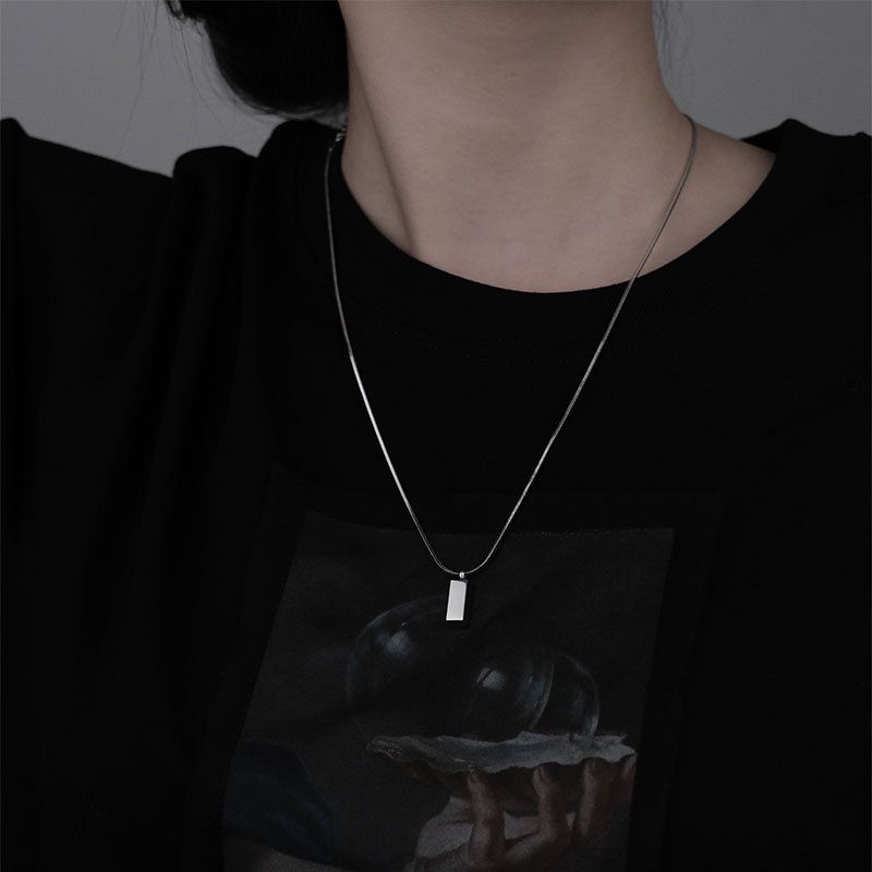 Initial Necklaces for Women Gold Plated Necklace Personalized Tag Necklace for Women Trendy Pendant Jewelry Gifts — image 3