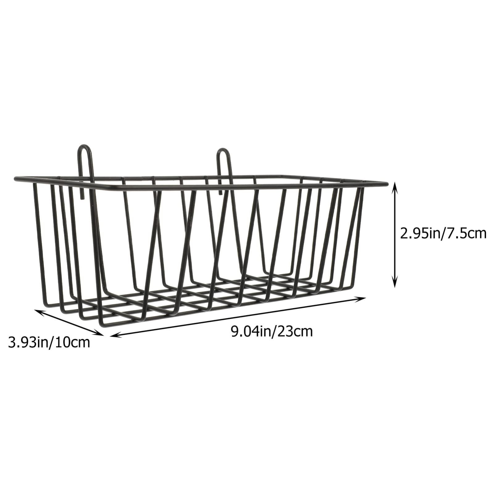 Pet Cage Supply 2pcs Rabbit Rack Wrought Iron Hanging Storage Rack Rabbit Feeder Racks Storage basket — image 3