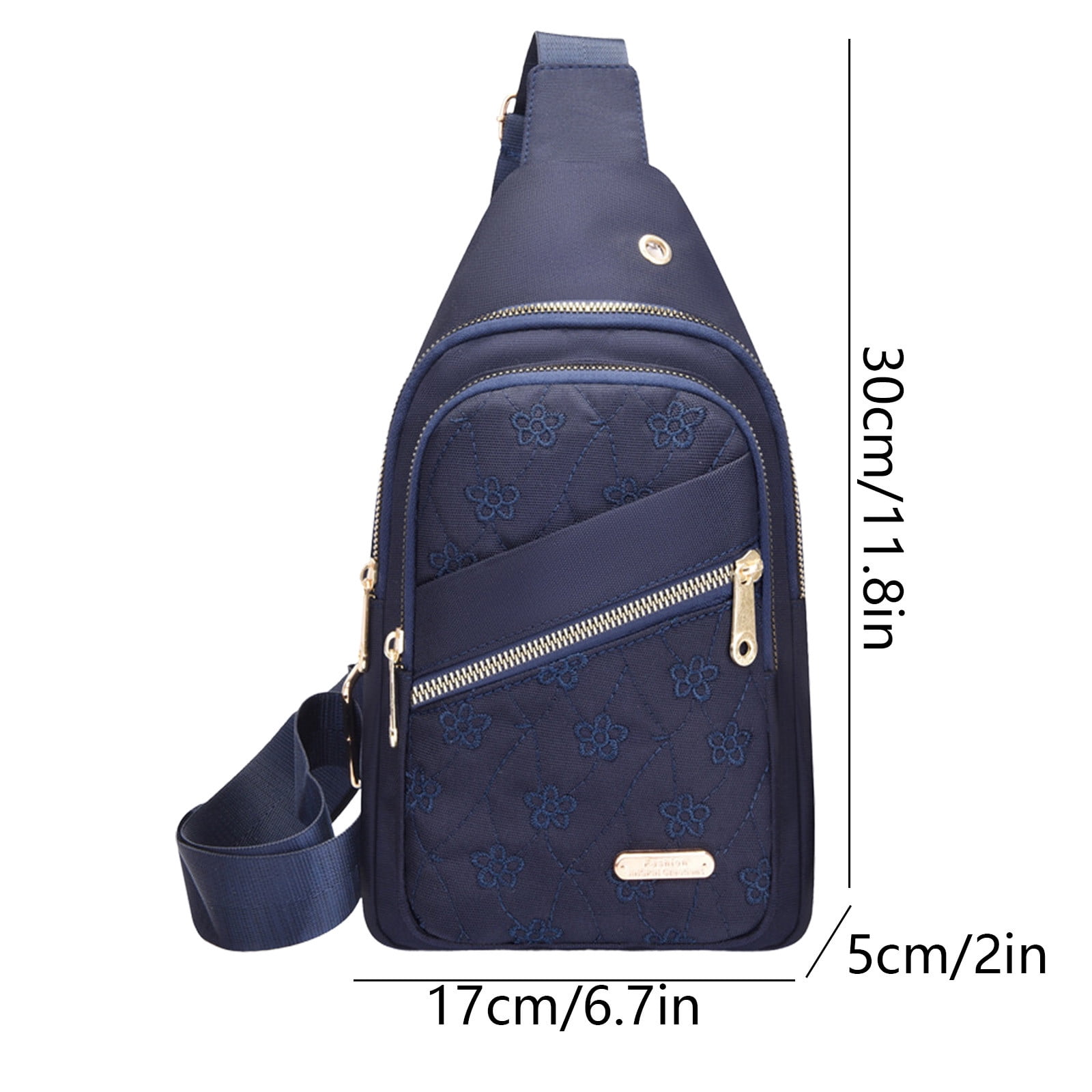 Sling Bag for Women, Crossbody Sling Backpack Small Sling Bag Multipurpose Crossbody Shoulder Bag Travel Hiking Backpack, Sling Bag for Men #5-Blue — image 3