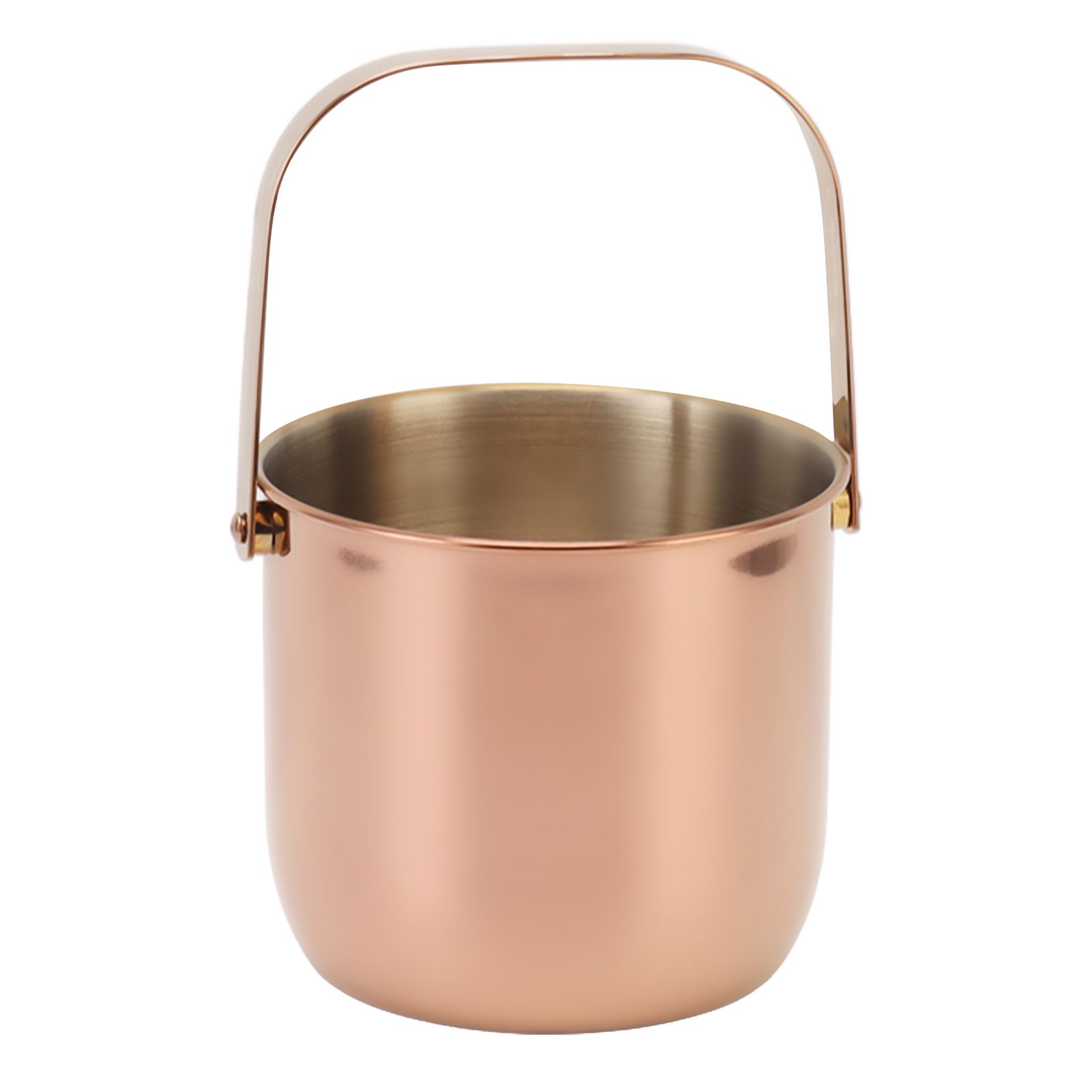 KTV Bar Commercial Thickened Ice Bucket Stainless Steel Double Insulation Ice Bucket Wine Champagne Beer Ice Bucket Rose Gold β image 2