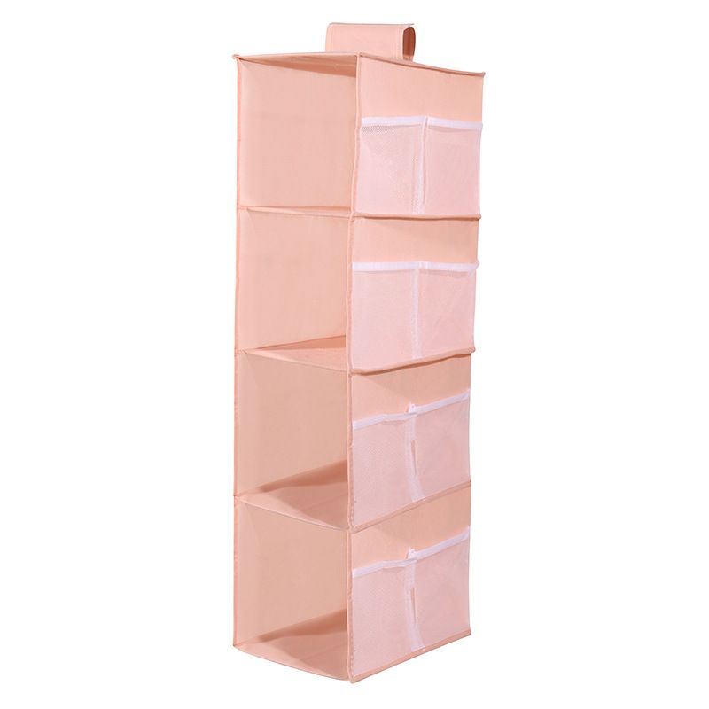 Hanging Closet Organizer and Storage 4-Shelf Shelves Wardrobe Clothes Organization Closets Shelf Multi-layer (3pcs)